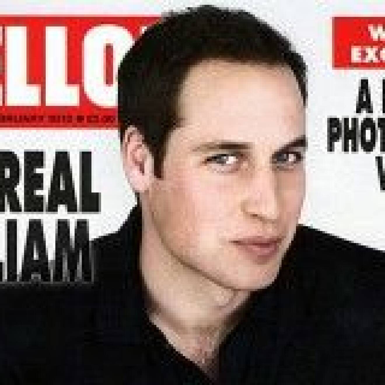 Prins William på omslaget till Hello.