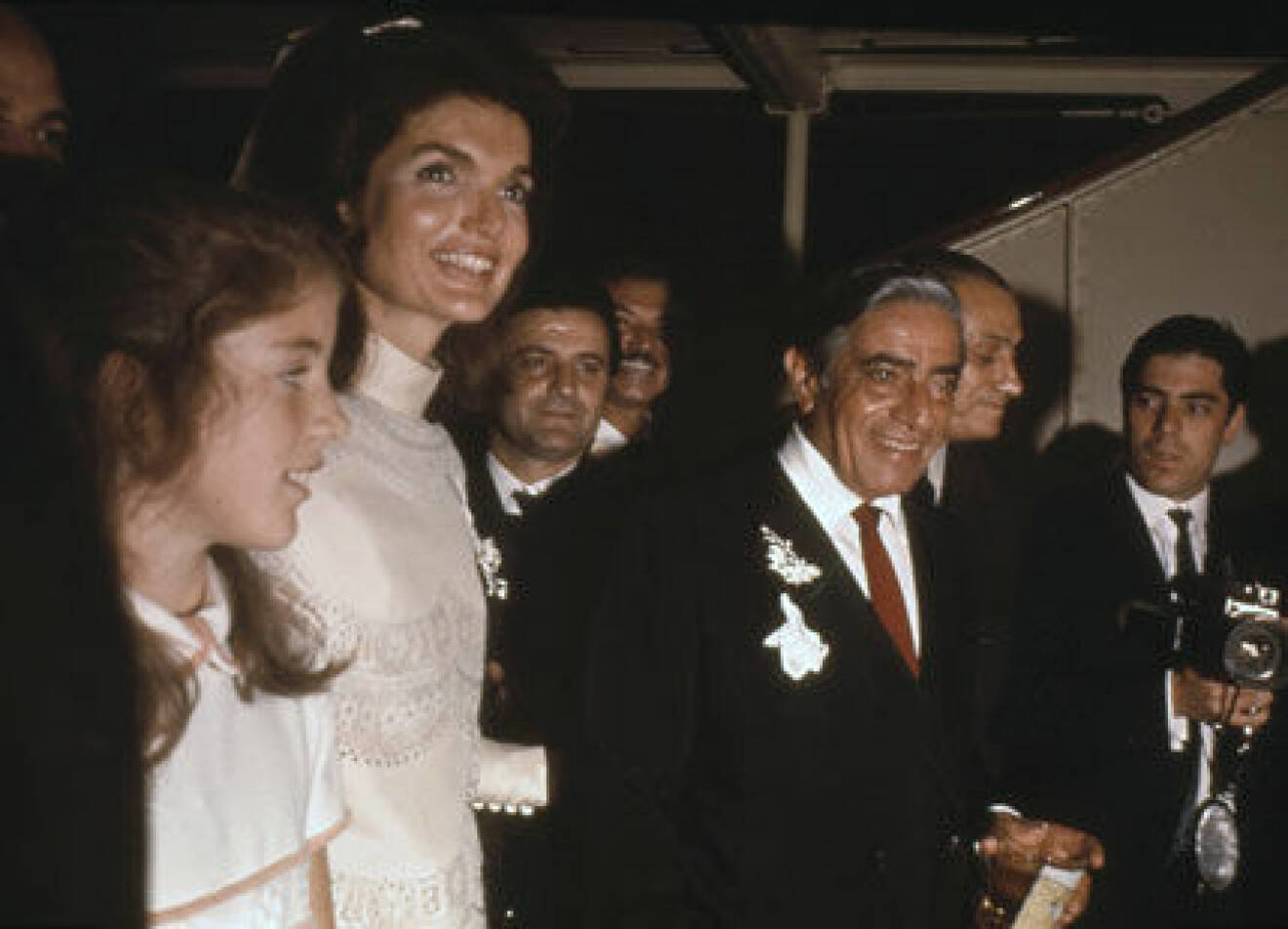 Ari Onassis och jackie Kennedy.