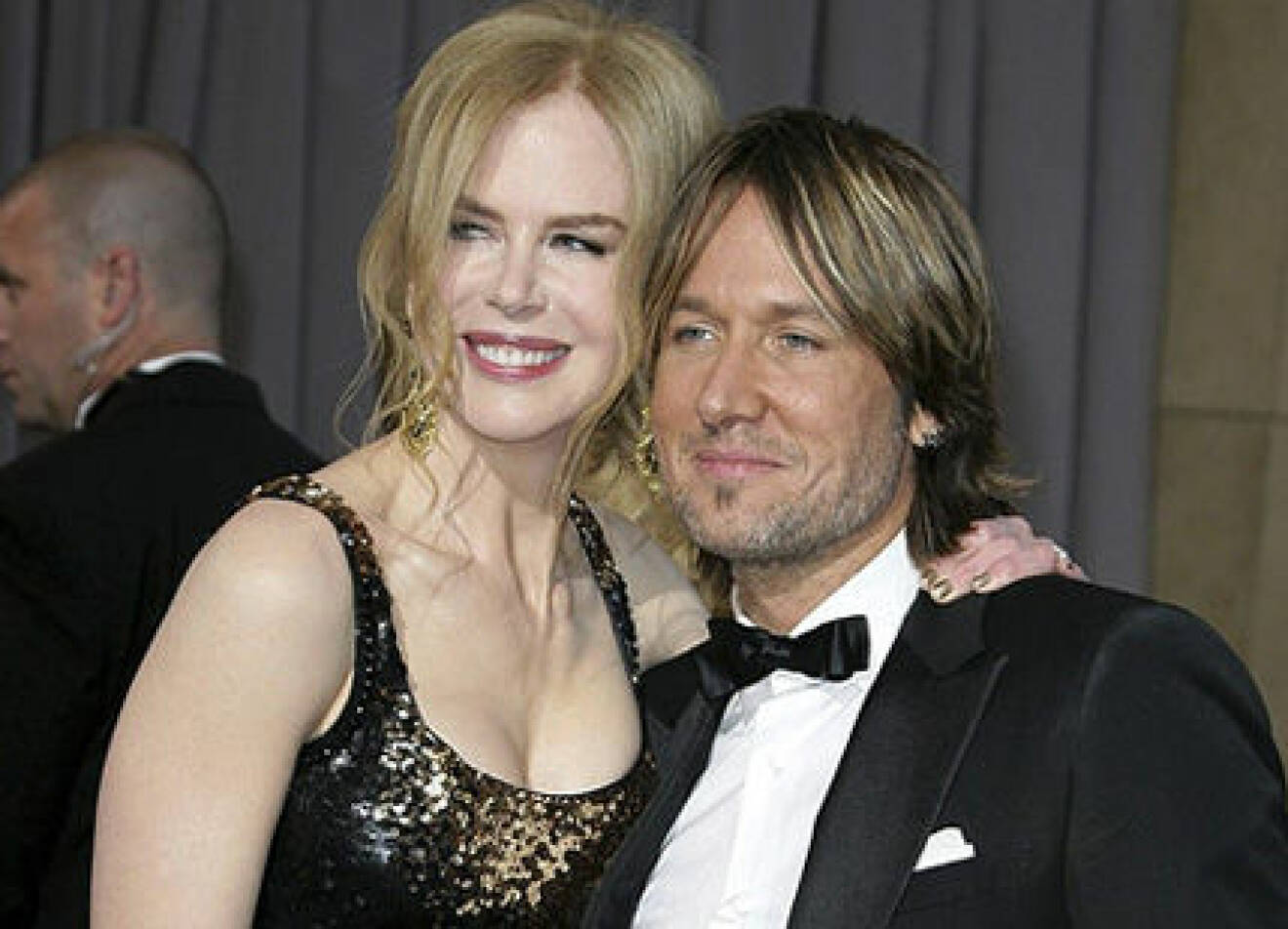 Nicole Kidman födde sitt första barn när hon var 40 år, pappa är Keith Urban.