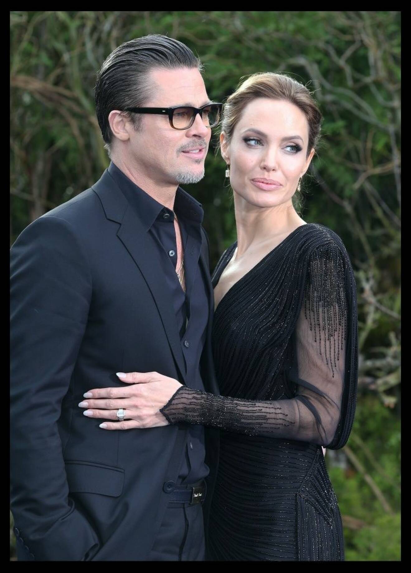 FILE - Angelina Jolie files for divorce from Brad Pitt after 12 years together and requests custody of the couples six children