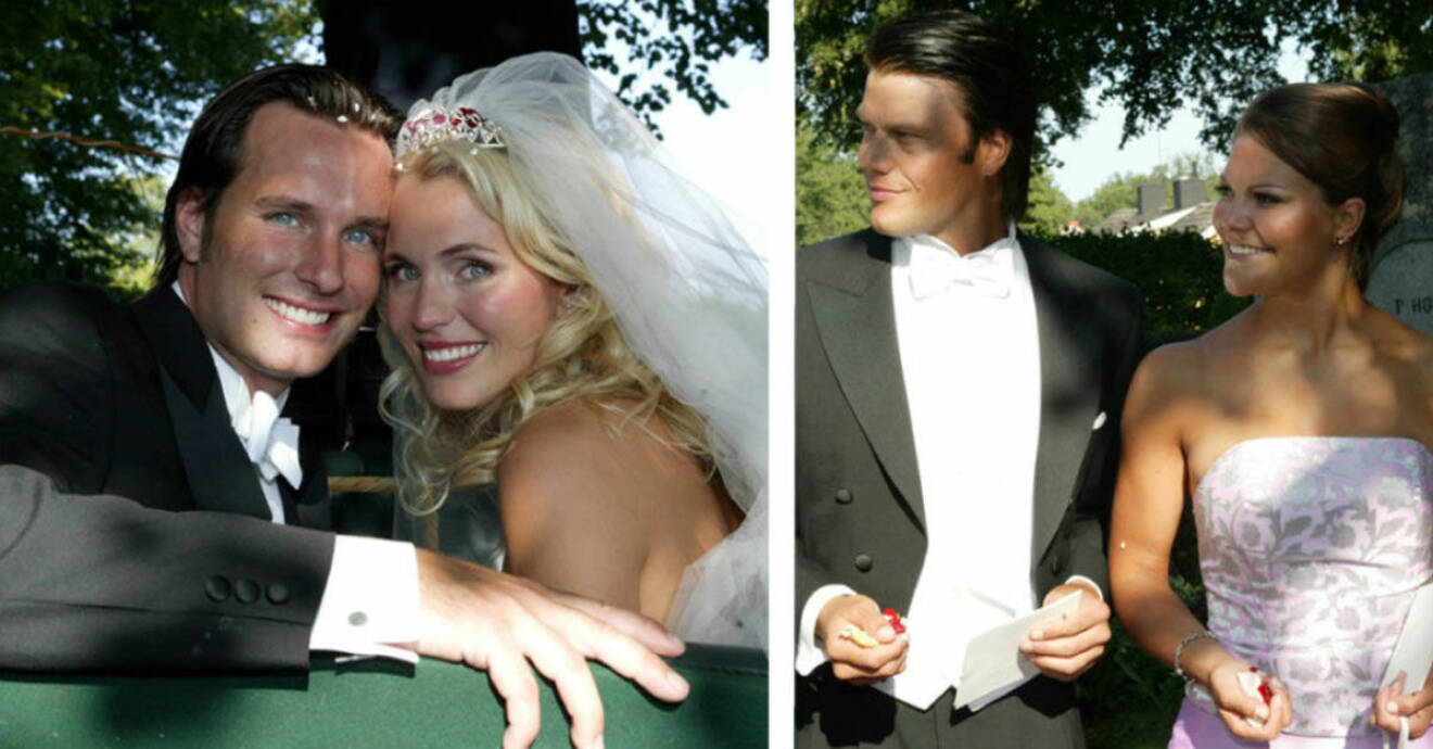 Bröllopet mellan Niklas Engsäll och Andrea Brodin