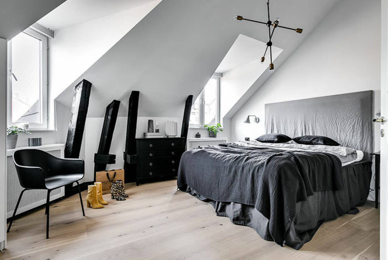 Margaux Dietz lägenhet – sovrummet