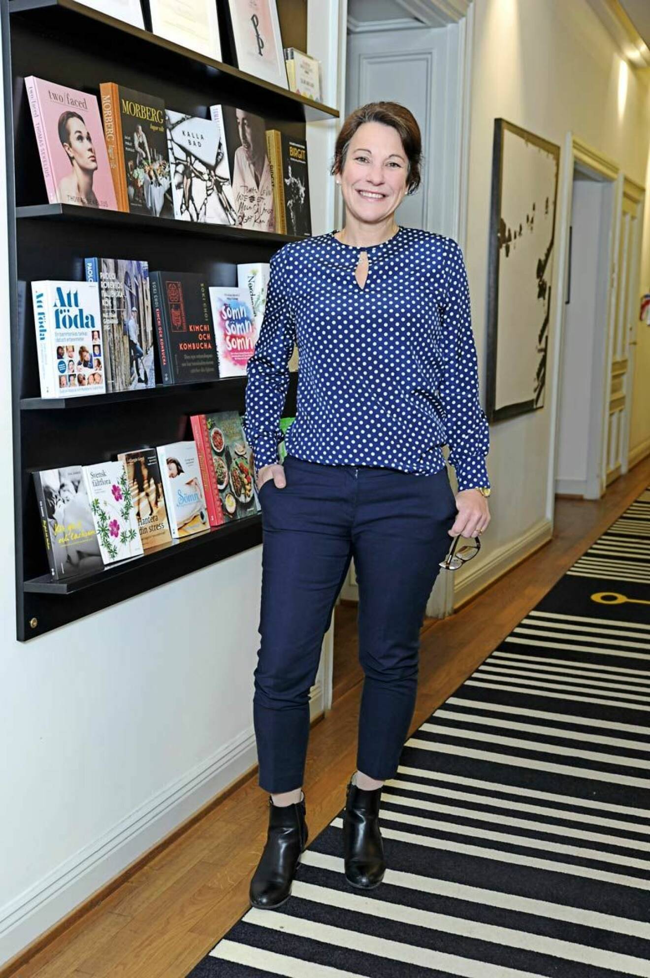 Annette Tannerfeldt jobbar som chef över Bonnier Bokklubbar och bokpriset Årets Bok.