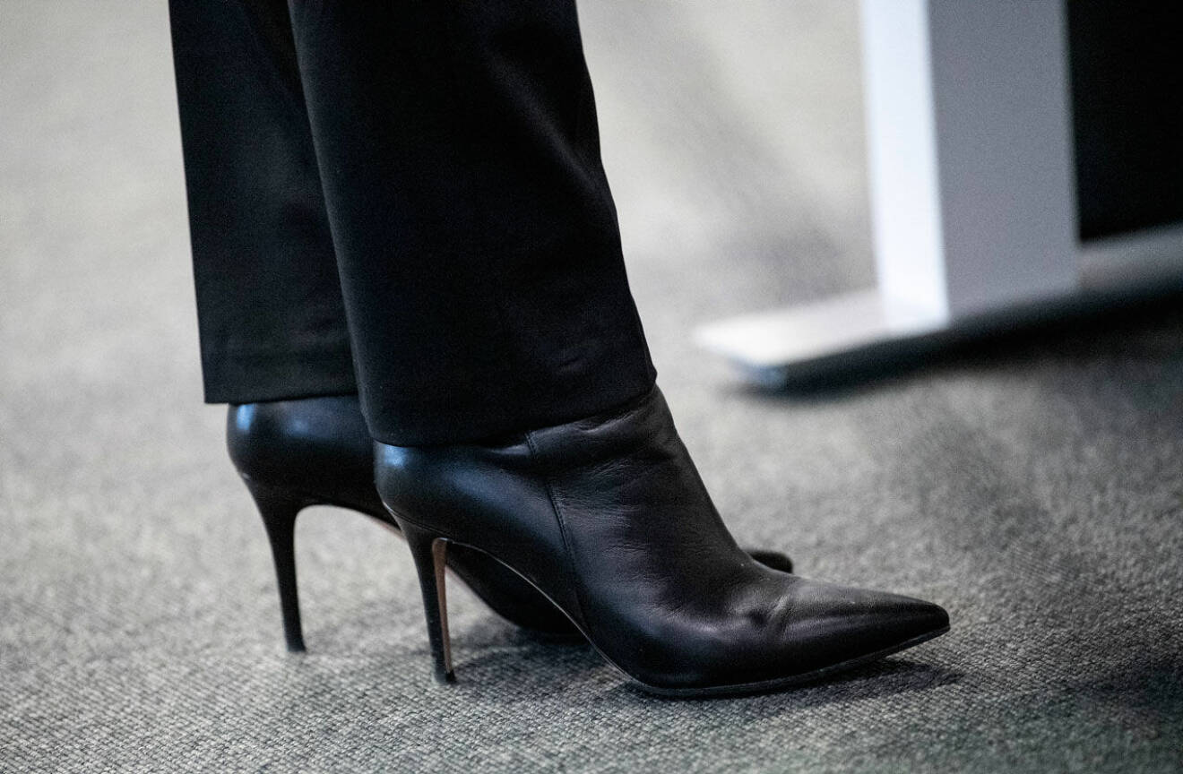 Victorias skor i svart från Gianvito Rossi