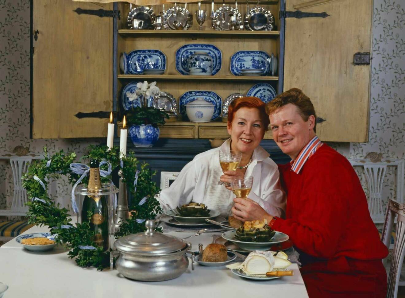 Nils-Åke och Kjerstin var ett sammansvetsat par som åt i princip alla måltider tillsammans.