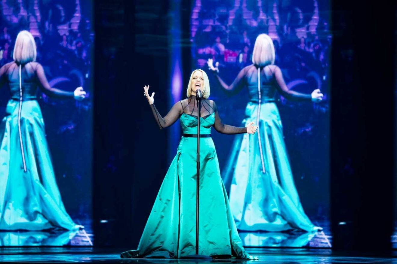 Nordmakedonien representeras av Tamara Todevska med låten Proud.