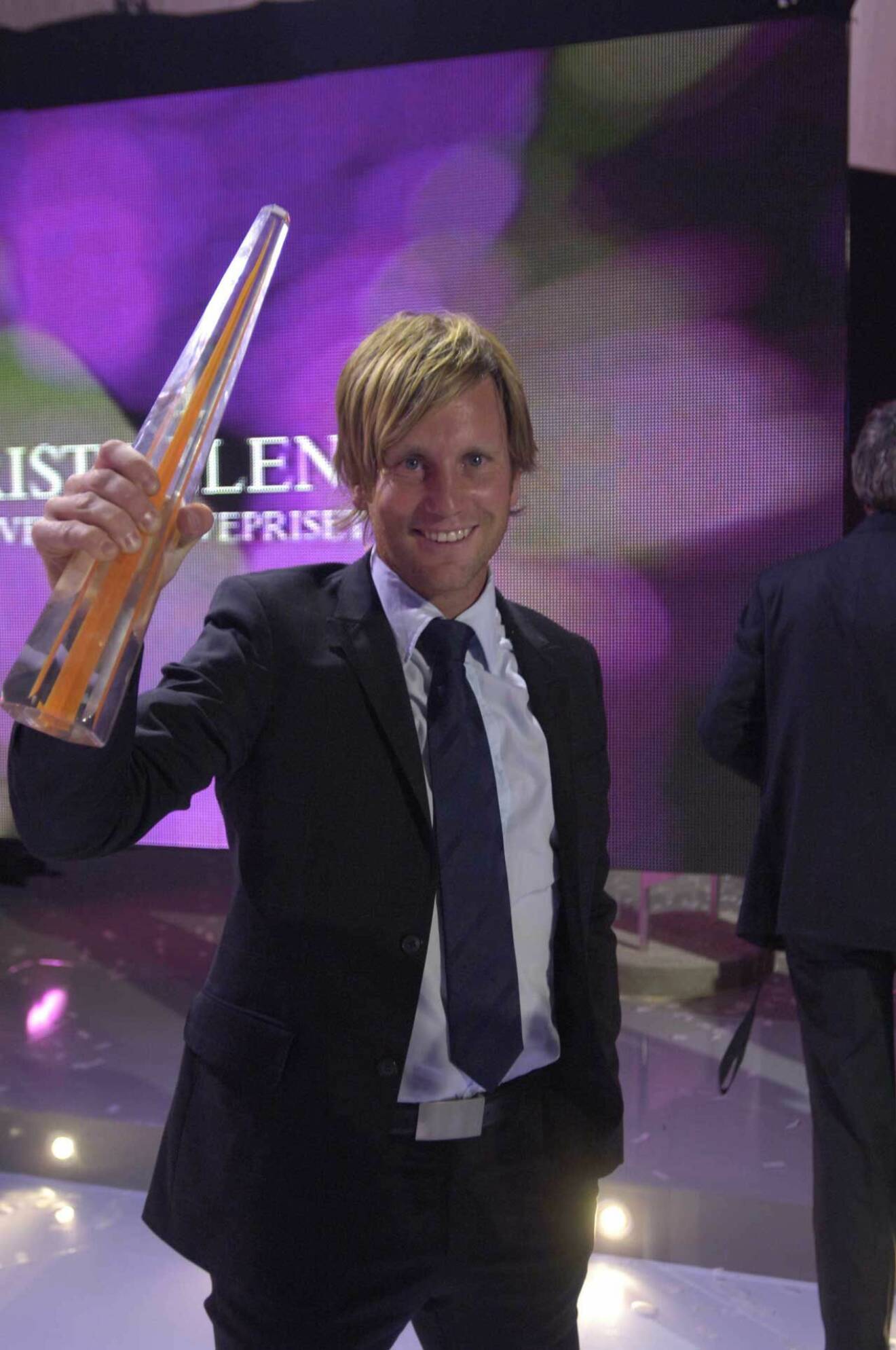 2007 fick Peter det allra första Kristallenpriset inom kategorin programledare sport.