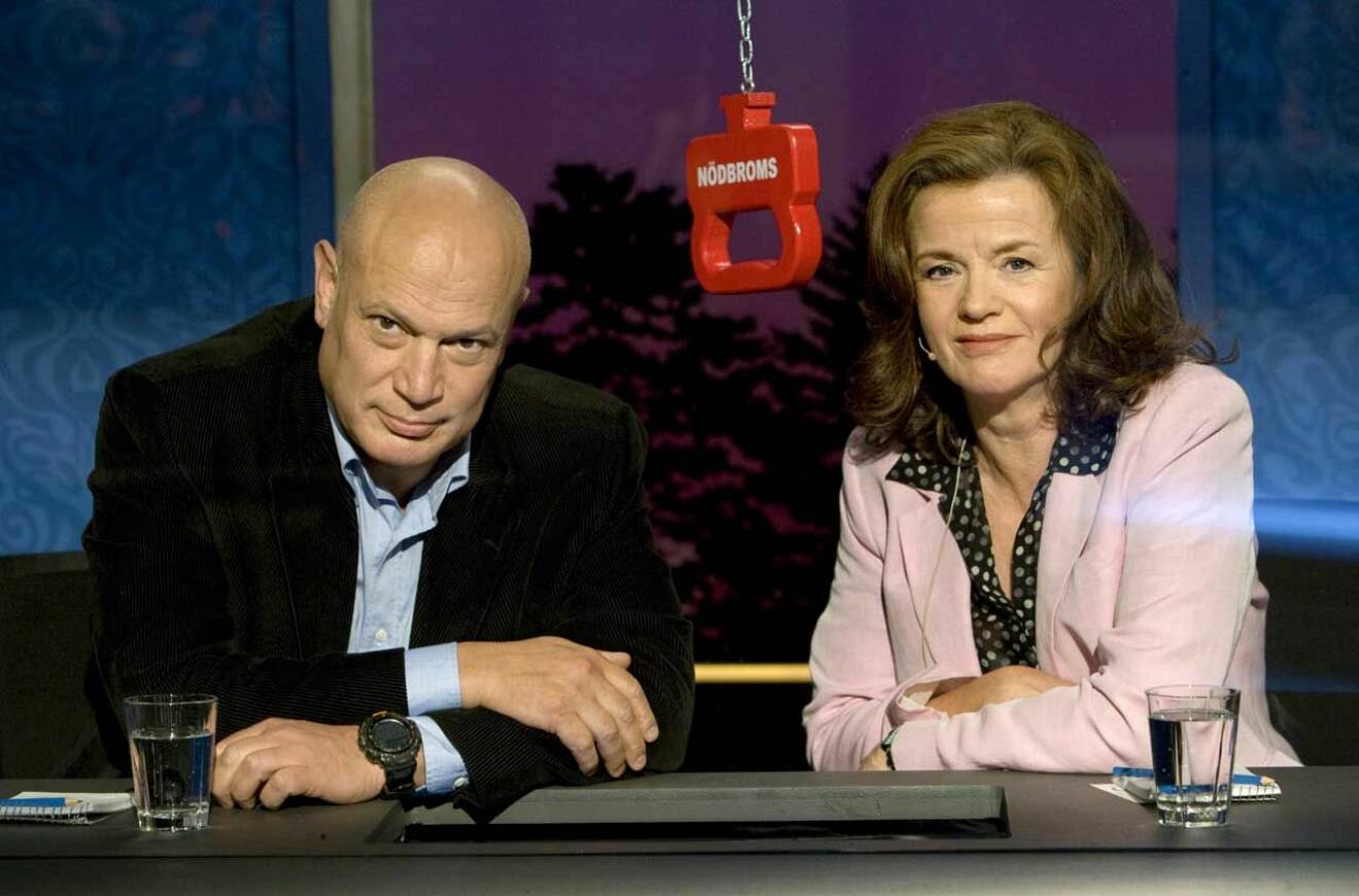 Med Camilla Lundberg i på spåret 2008.