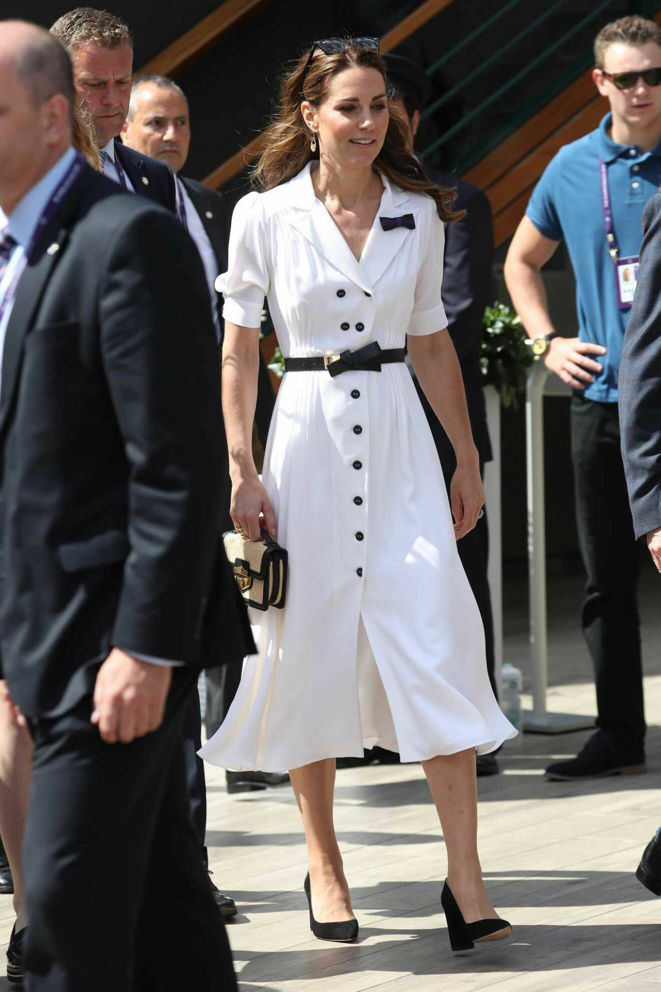 Kate på Wimbledon