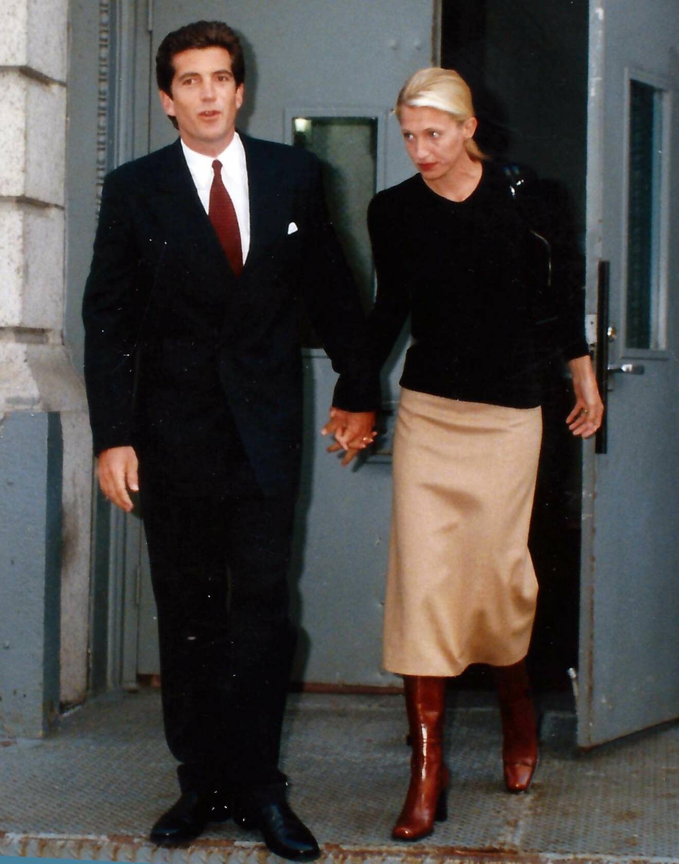 Carolyn och John Kennedy, 1996. 