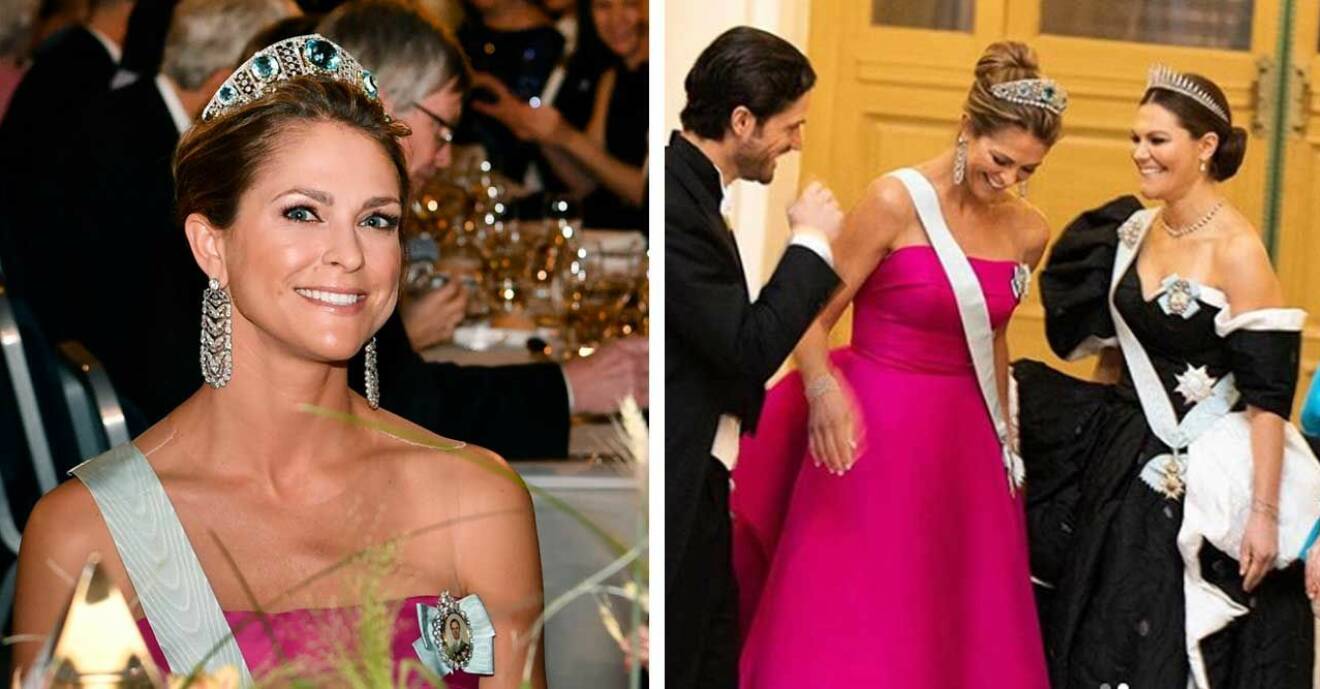prinsessan madeleines privata bilder inifrån nobelfesten 2019