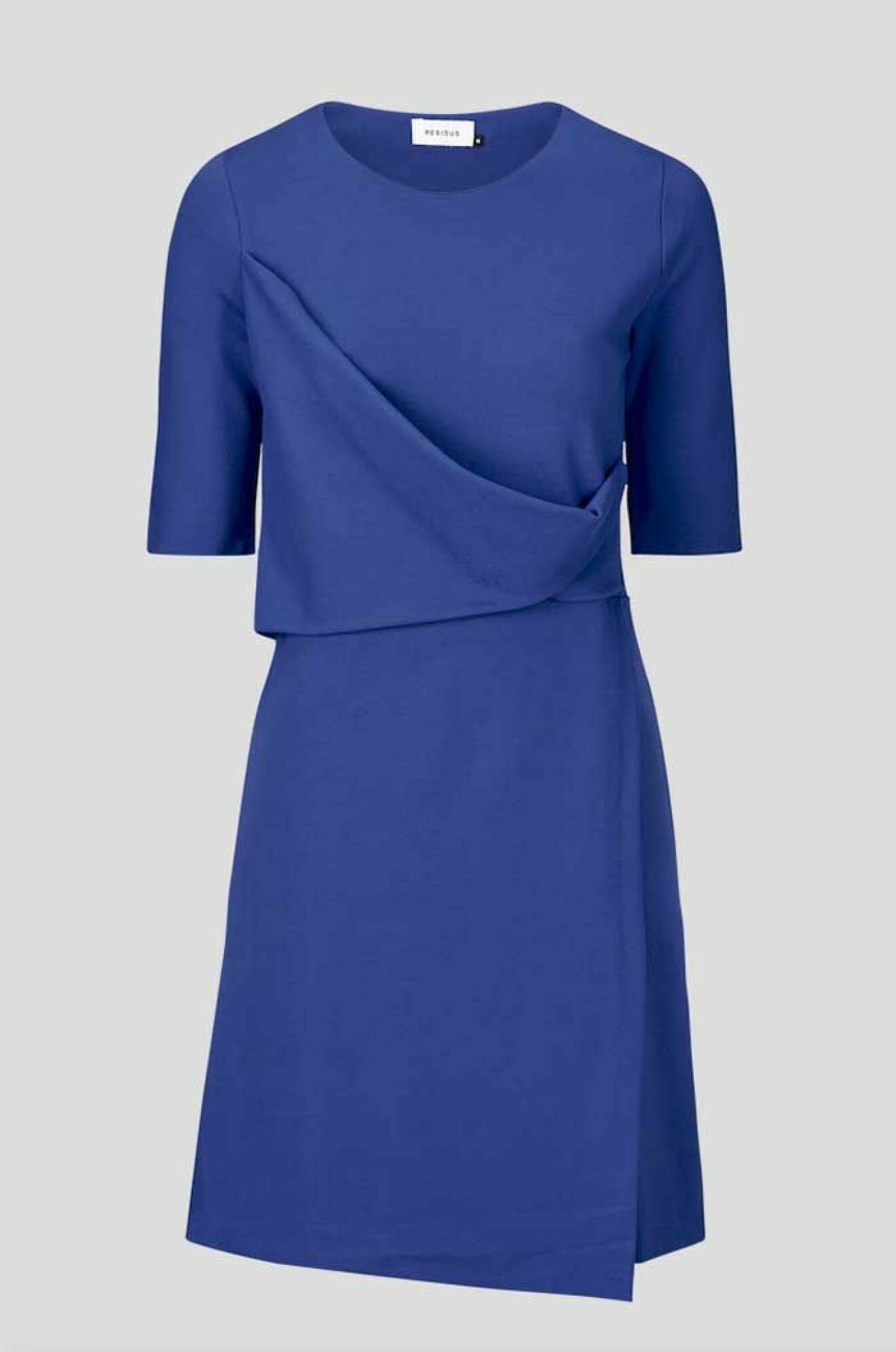 Koboltblå klänning