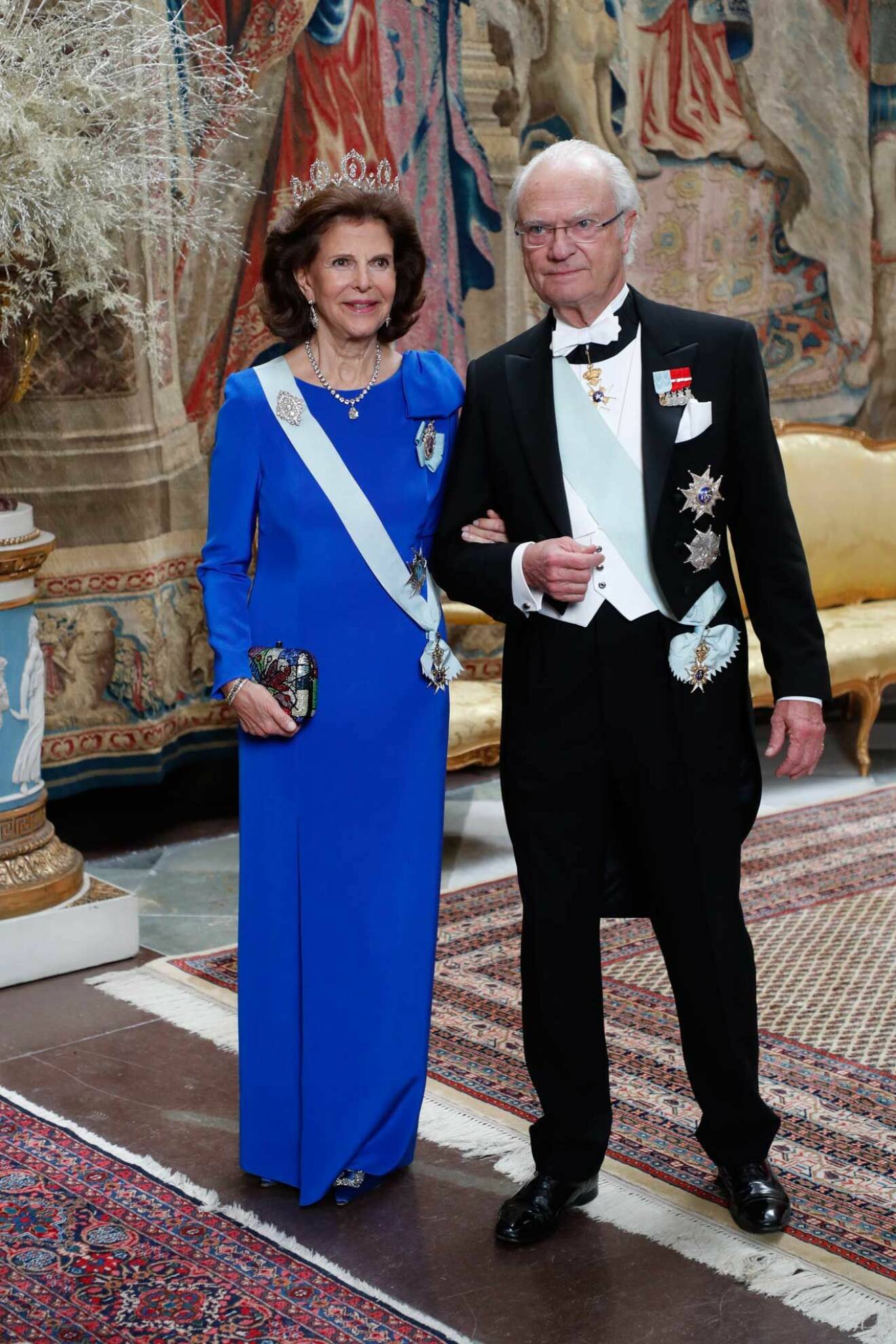 Silvia på kungens middag 2019