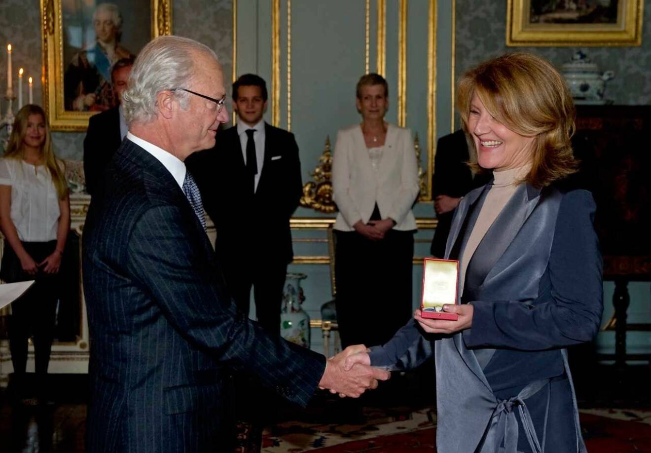 2012 fick Charlotte Prins Eugen-medaljen av kungen.