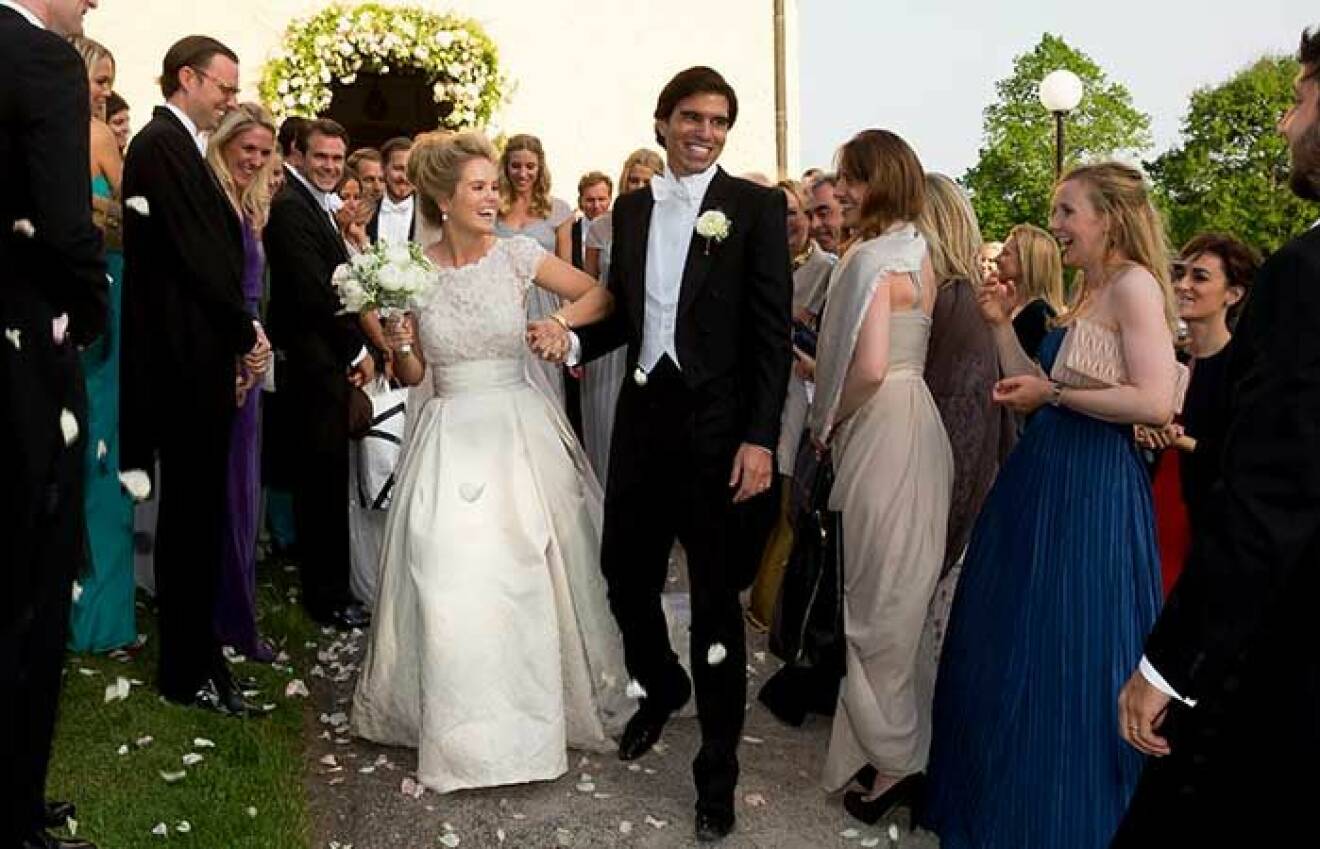 Märta Schörling gifte sig under 2014 med Christian Sieber. Det blev ett stort och påkostat bröllop!