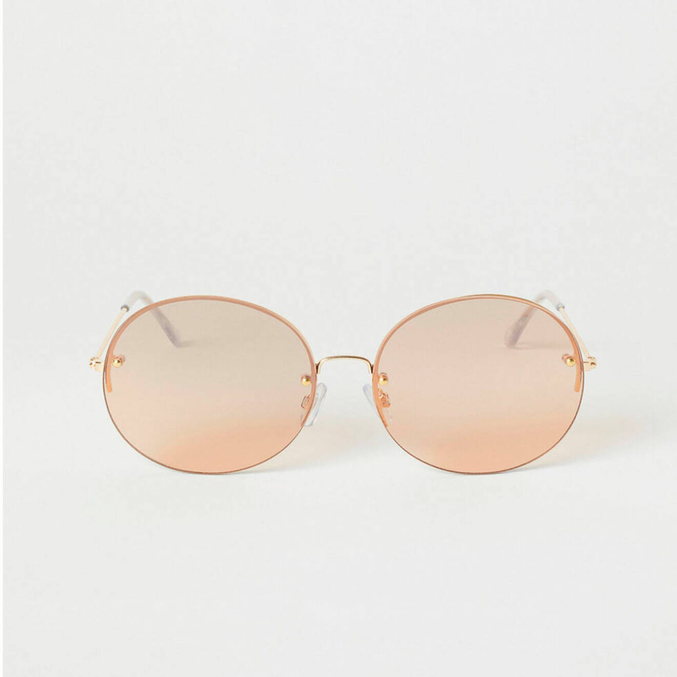 Ljusa runda solglasögon från H&M