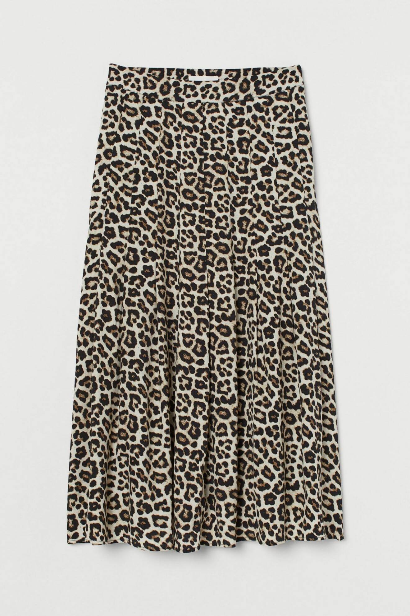 Leopardmönstrad kjol