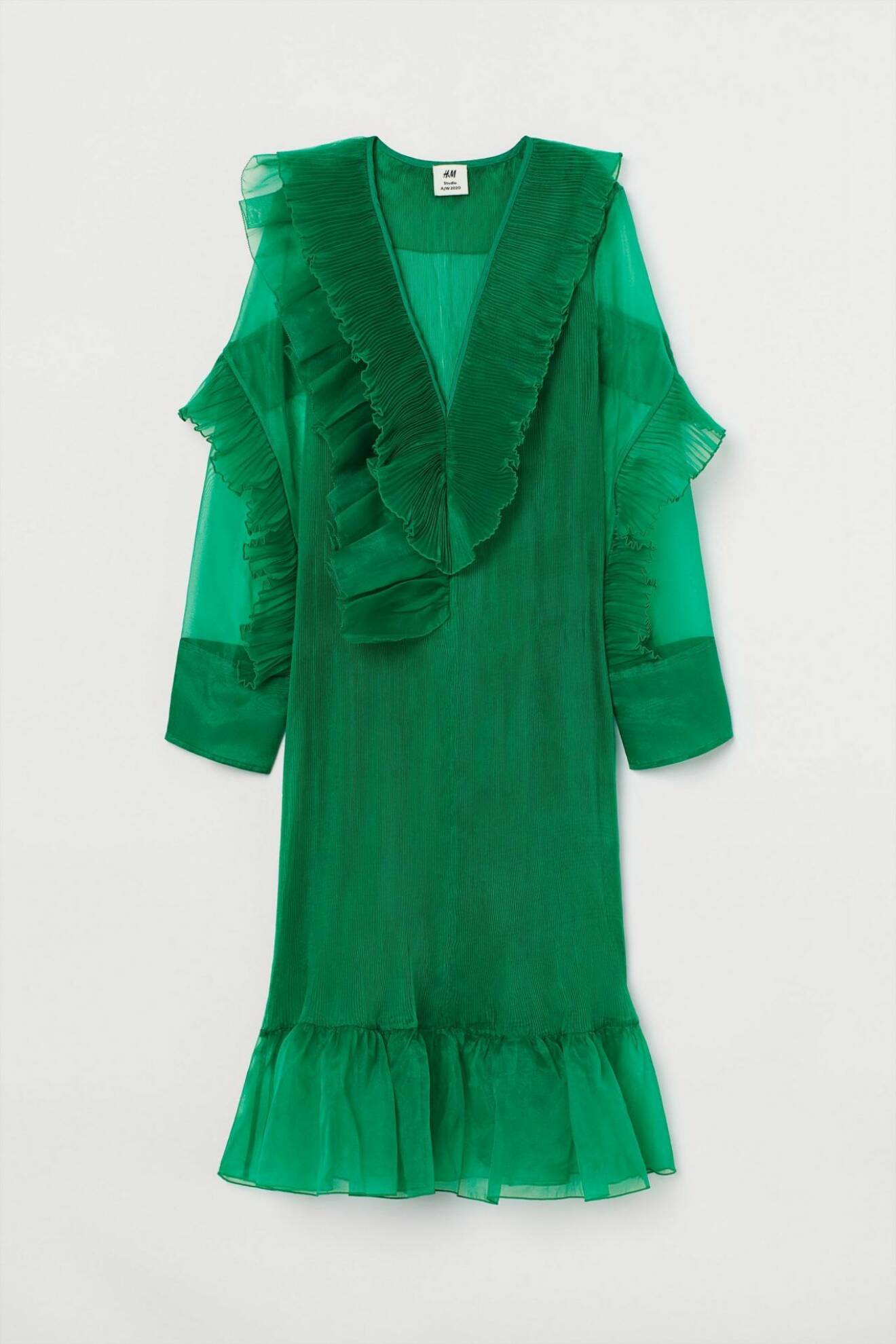 Grön klänning HM
