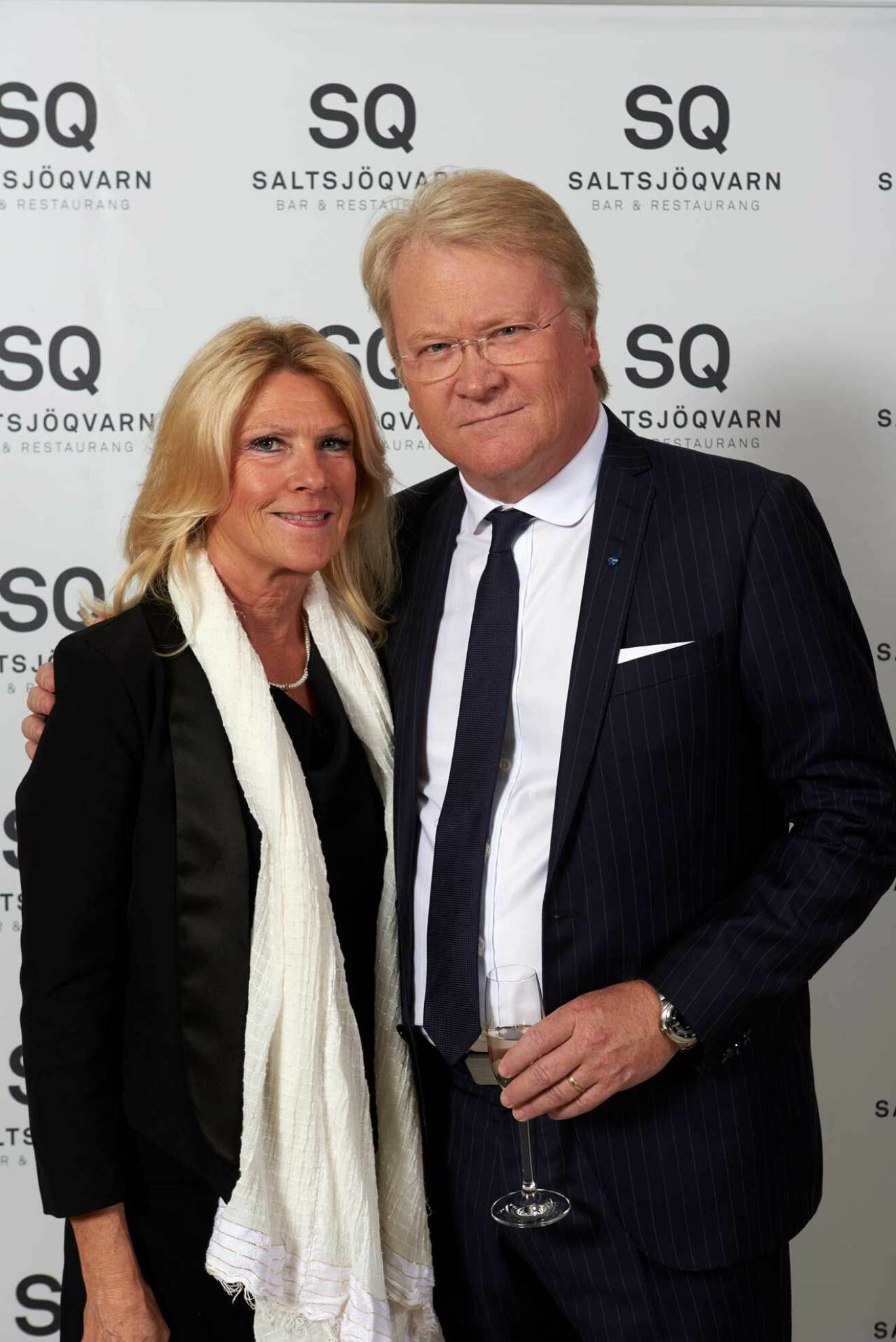 Lars Adaktusson, riksdagsledamot vice partiledare KD, med hustrun Marie. 