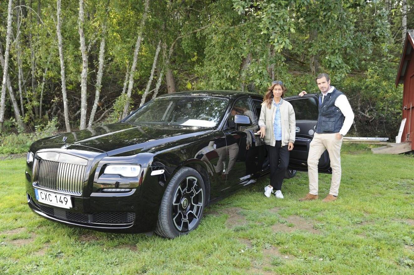 Josephine Suzor och Philip Perten representerade Callisma Rolls Royce.