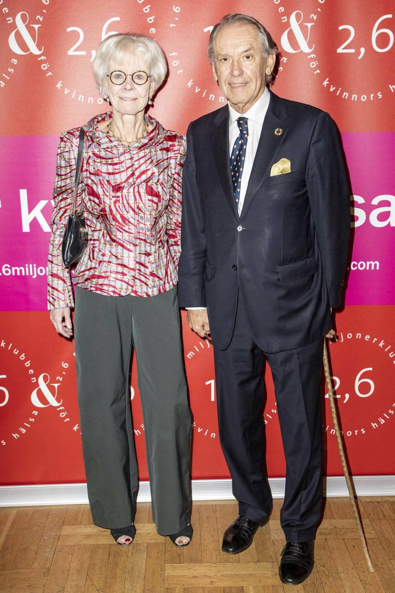 Fantastiska fredskämpen Jan Eliasson med hustrun Kerstin. 