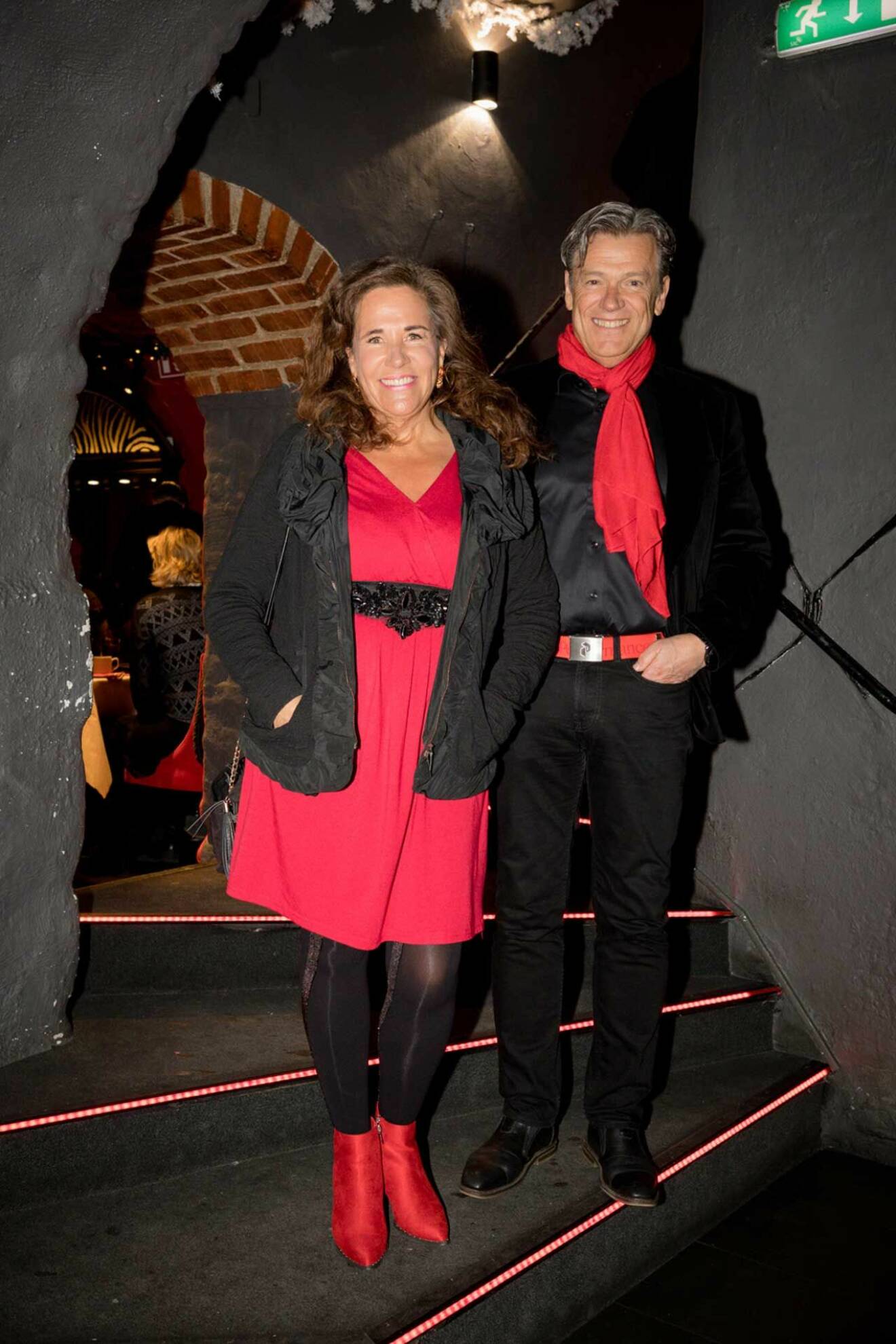 Julfina var makarna Annika Dopping och Gert Andersson.