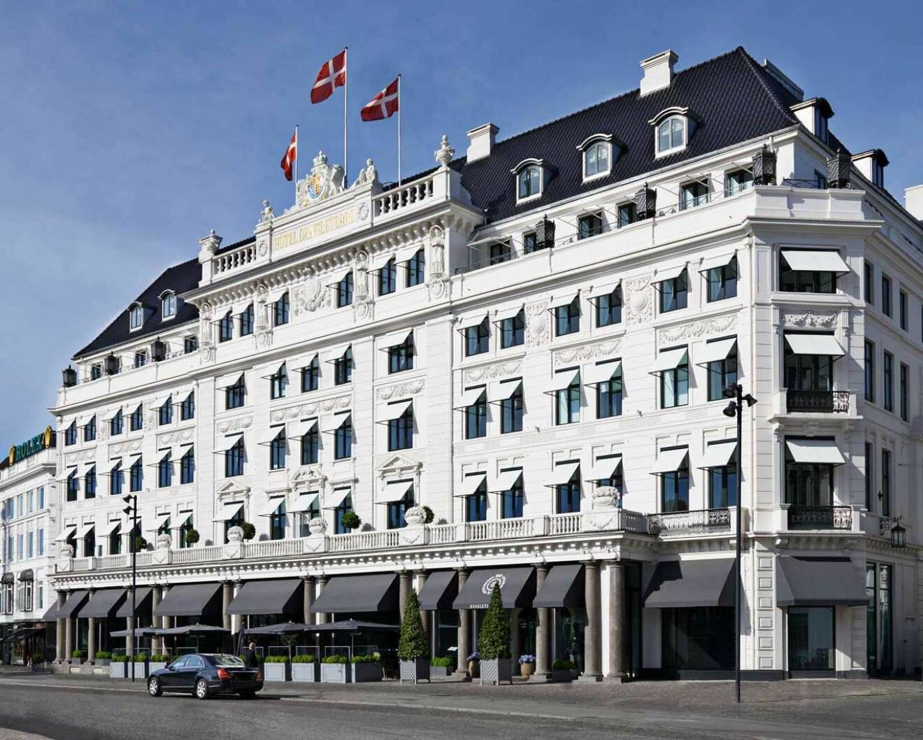 Lyxiga Hotel D’Angleterre.