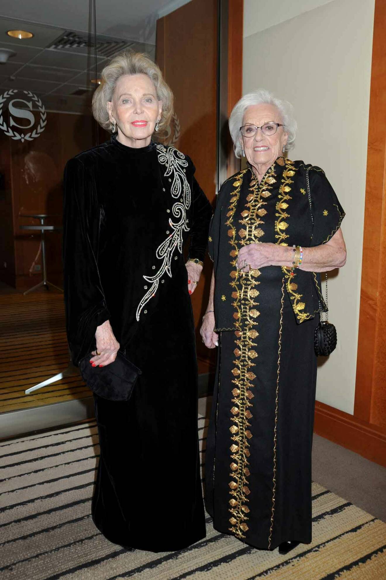 Lika gamla eller unga är filantroperna, väninnorna Marianne Bernadotte och Kerstin Rylander-Wänersjö. 