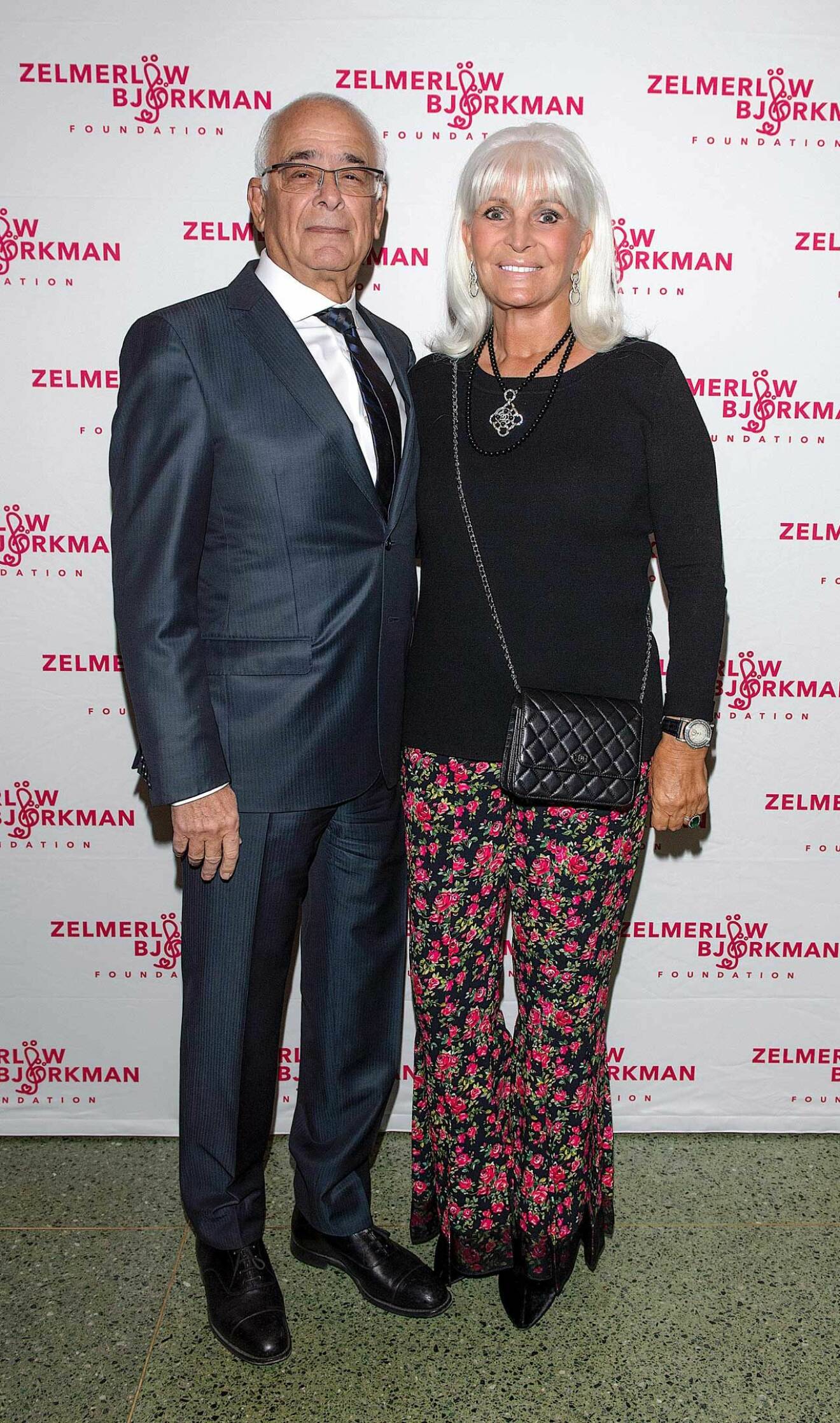 Trevliga paret Kent Löwenberg och Grete Qviberg ville stötta Zelmerlöw & Björkman Foundations galamingel. 