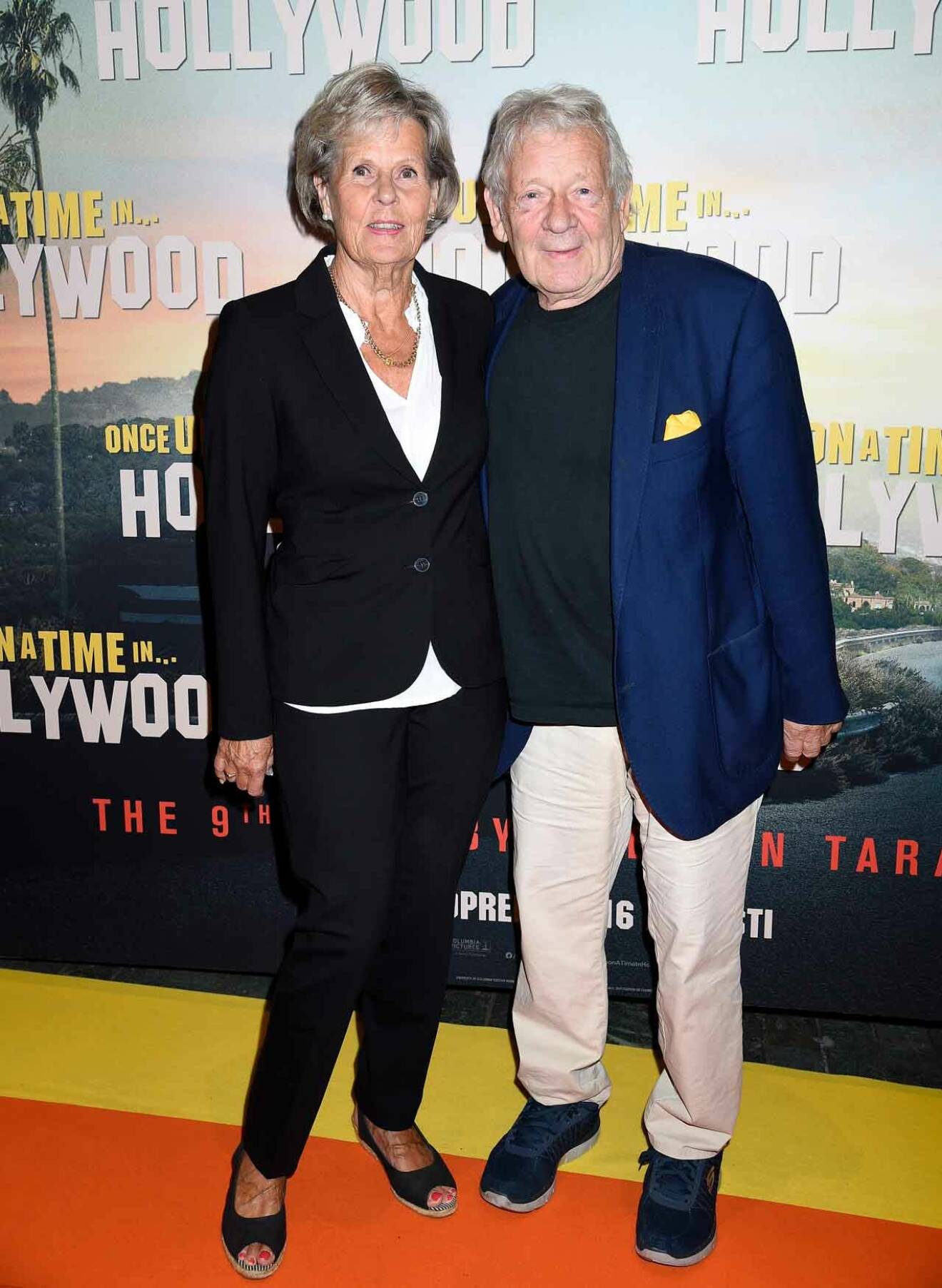 Birgitta och Börje Ahlstedt var nyfikna på Tarantinos nya film.