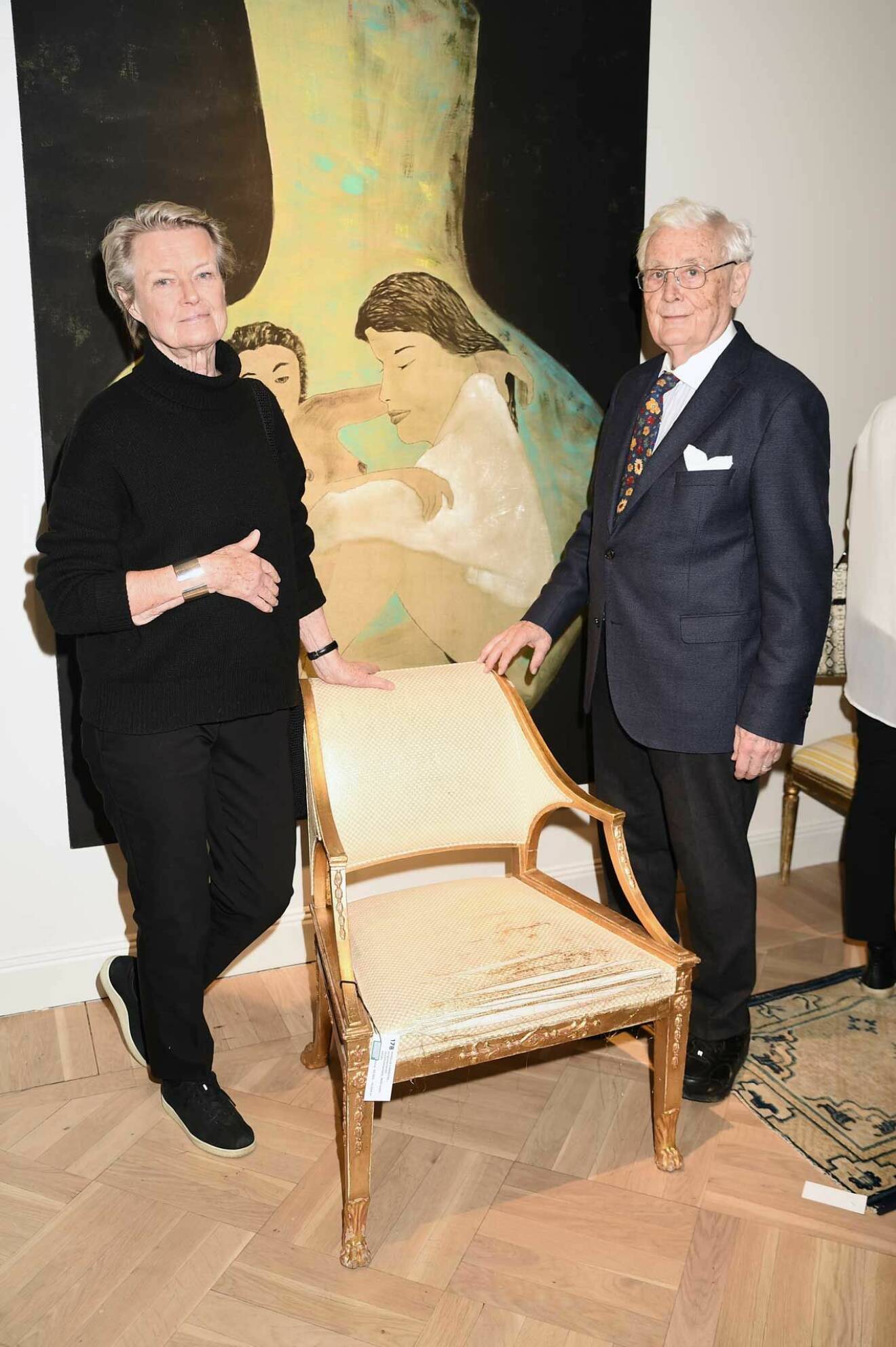 Ingrid Giertz-Mårtenson och författaren Jan Mårtenson, som nu skriver på sin 71:a bok.