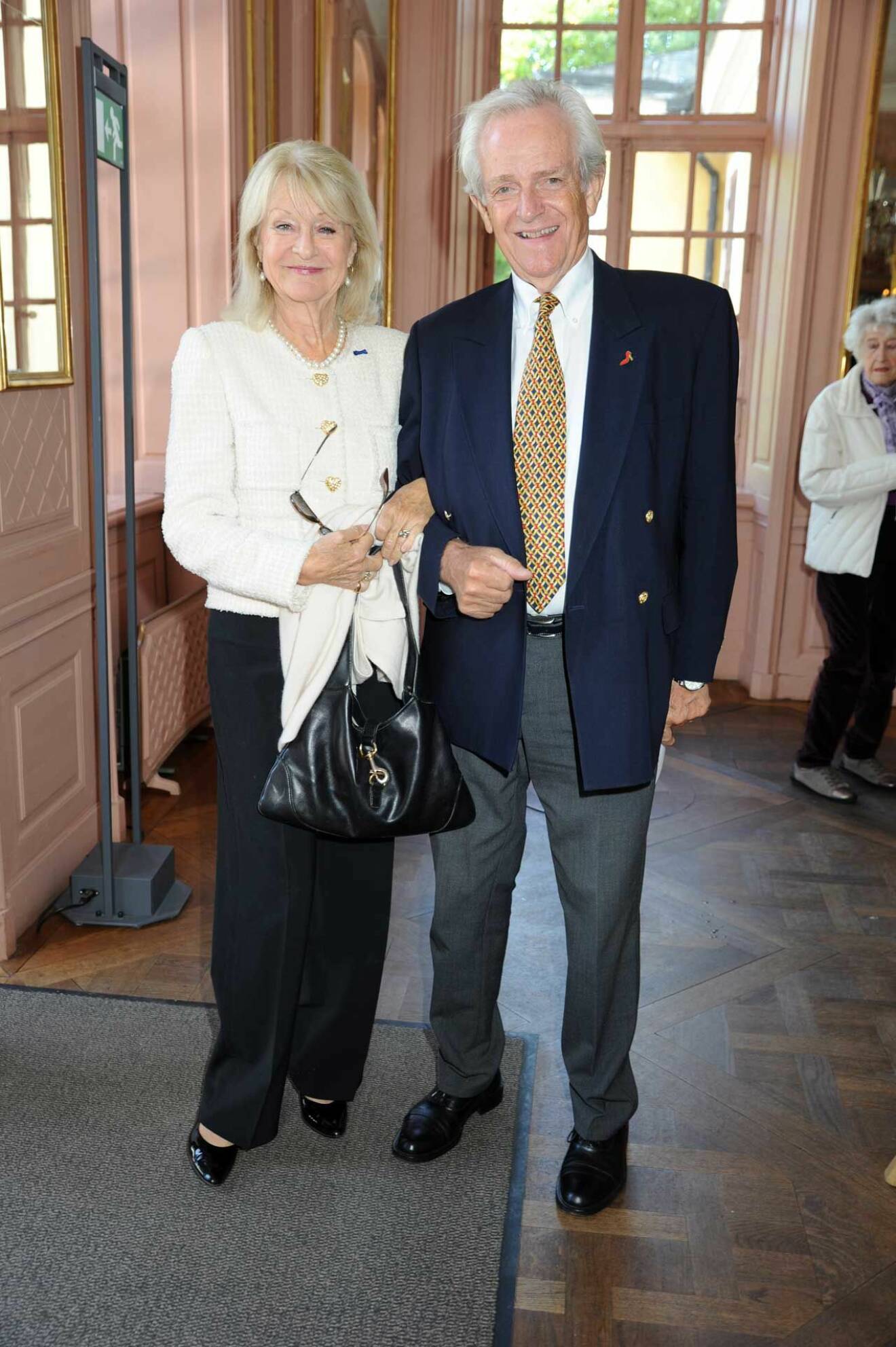 Stiliga som alltid! 1,6 Miljonerklubbens Alexandra Charles och maken Bengt von Hofsten.