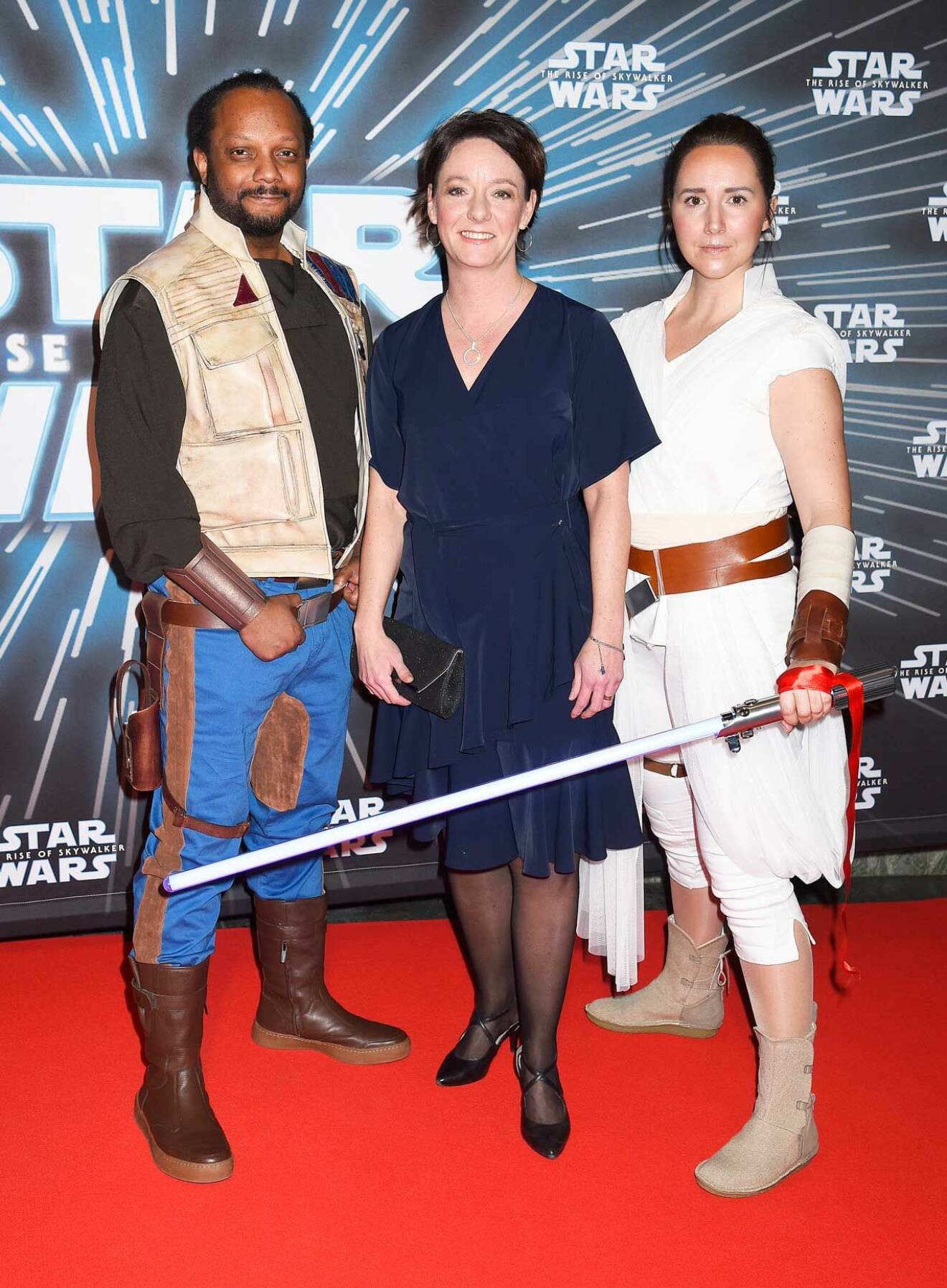 Snyggt Star Wars-flankerad på röda mattan blev Matilda Ernkrans, minister för högre utbildning och forskning. 