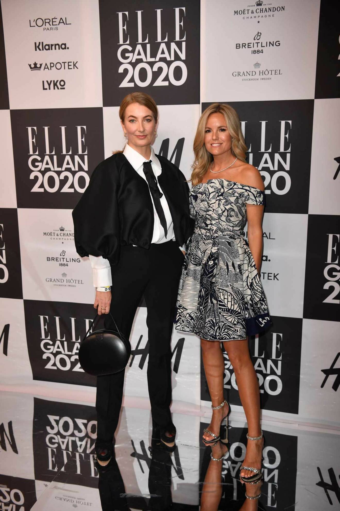 Lena Patriksson och Sofi Fahrman missar aldrig ELLE-galan! Sofi i klänning från Dior.