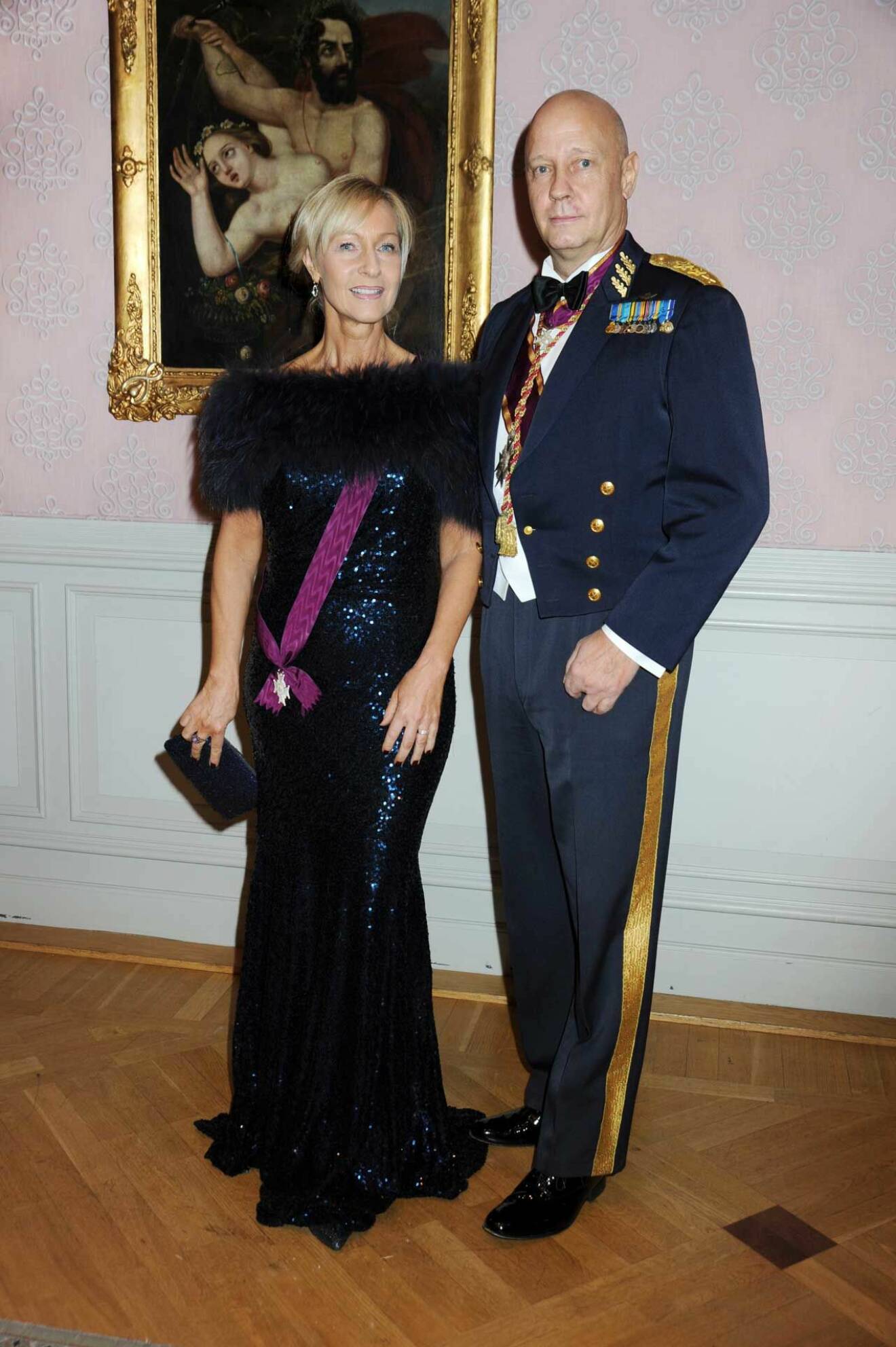Så stiliga! General Karl Engelbrektsson och hustrun Sofi.