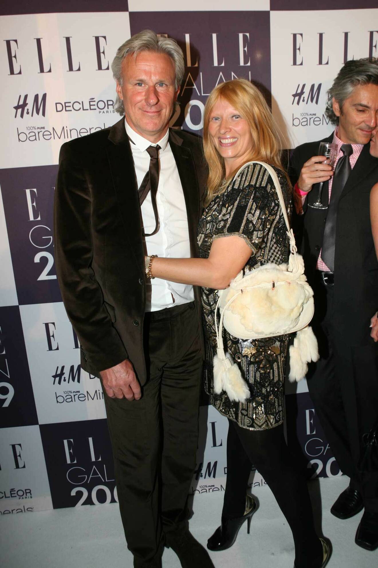 Festsnygga och kära! Björn och Patricia på Elle-galan på Grand Hôtel 2009. 