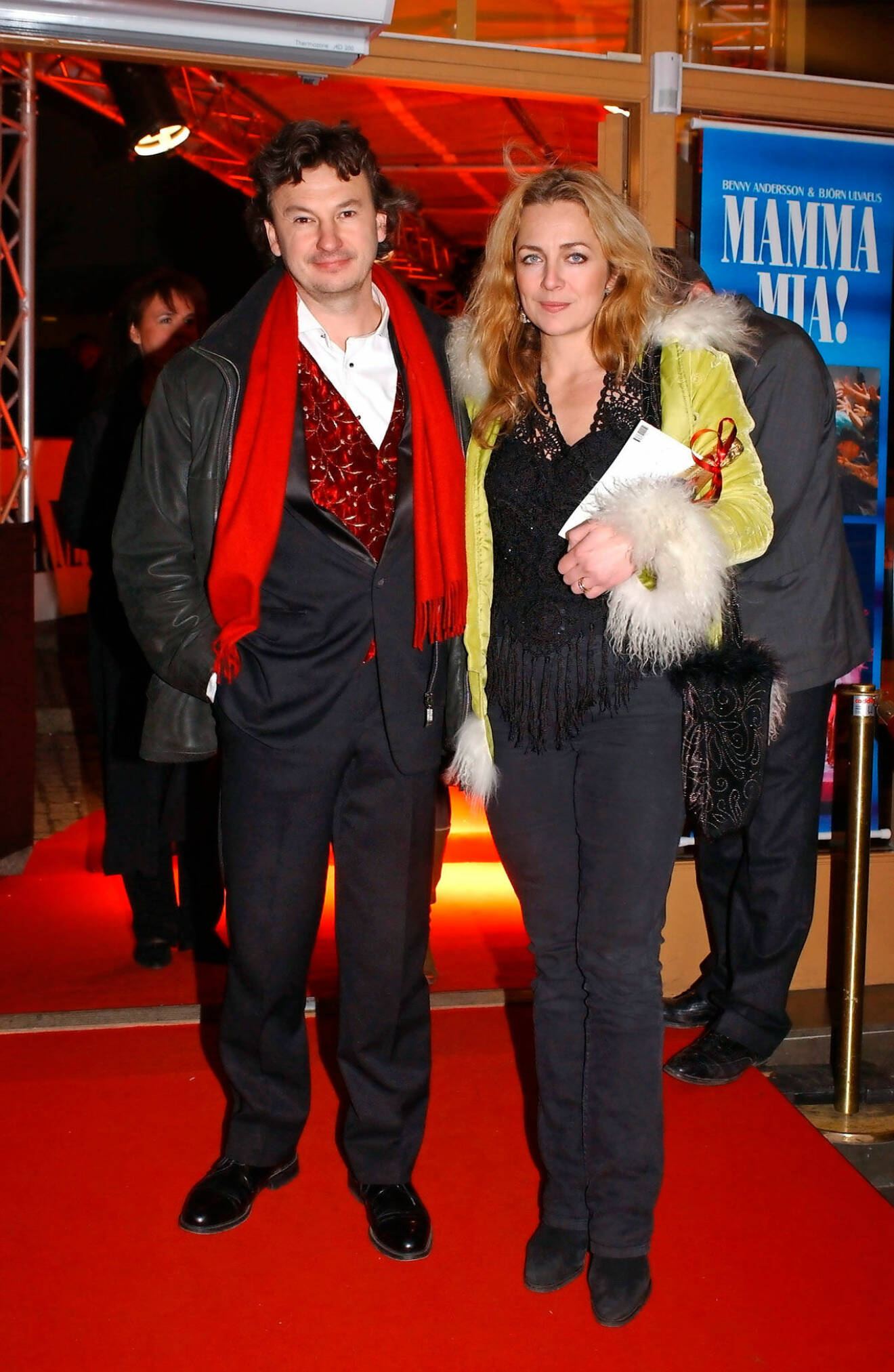 Sångaren Anders Ekborg och skådespelerskan Lia Boysen var på den här tiden ett par.