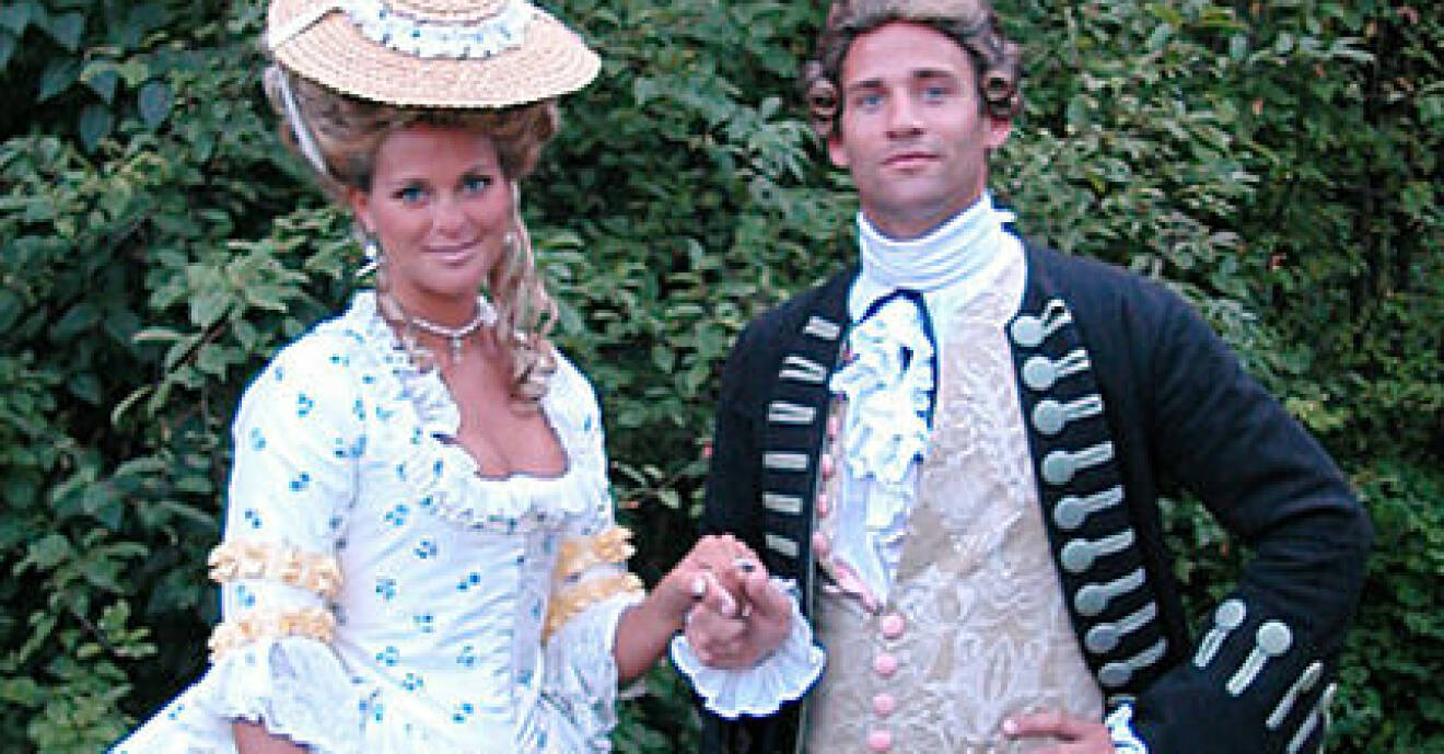 Prinsessan Madeleine och Jonas Bergström på Haga.