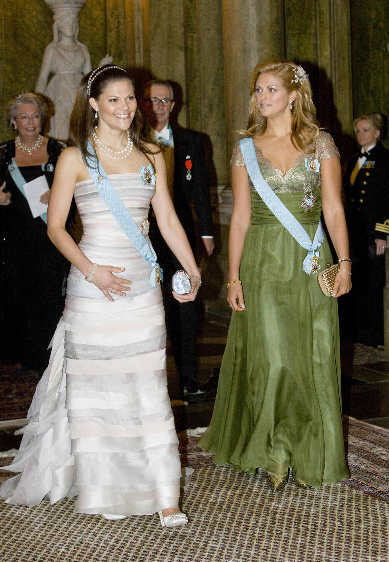 Kronprinsessan Victoria och prinsessan Madeleine