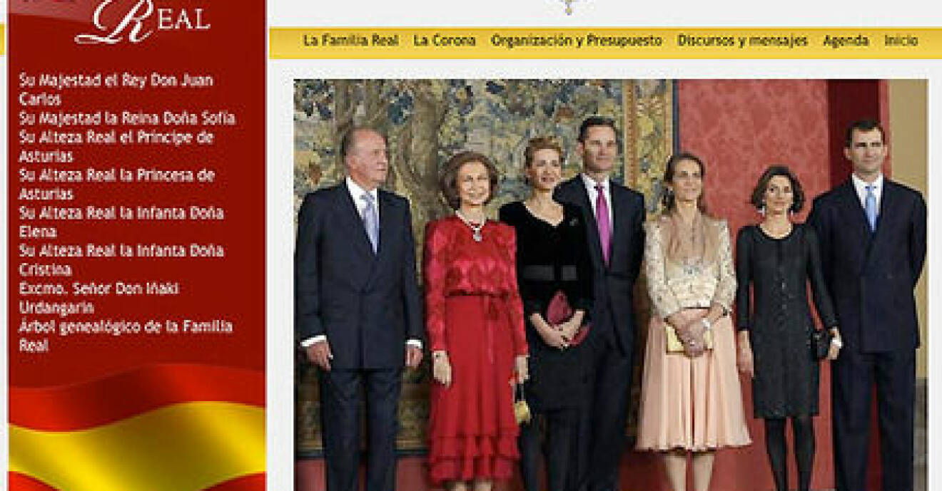 Jaime de Marichalar är borta från spanska kungahusets hemsida.