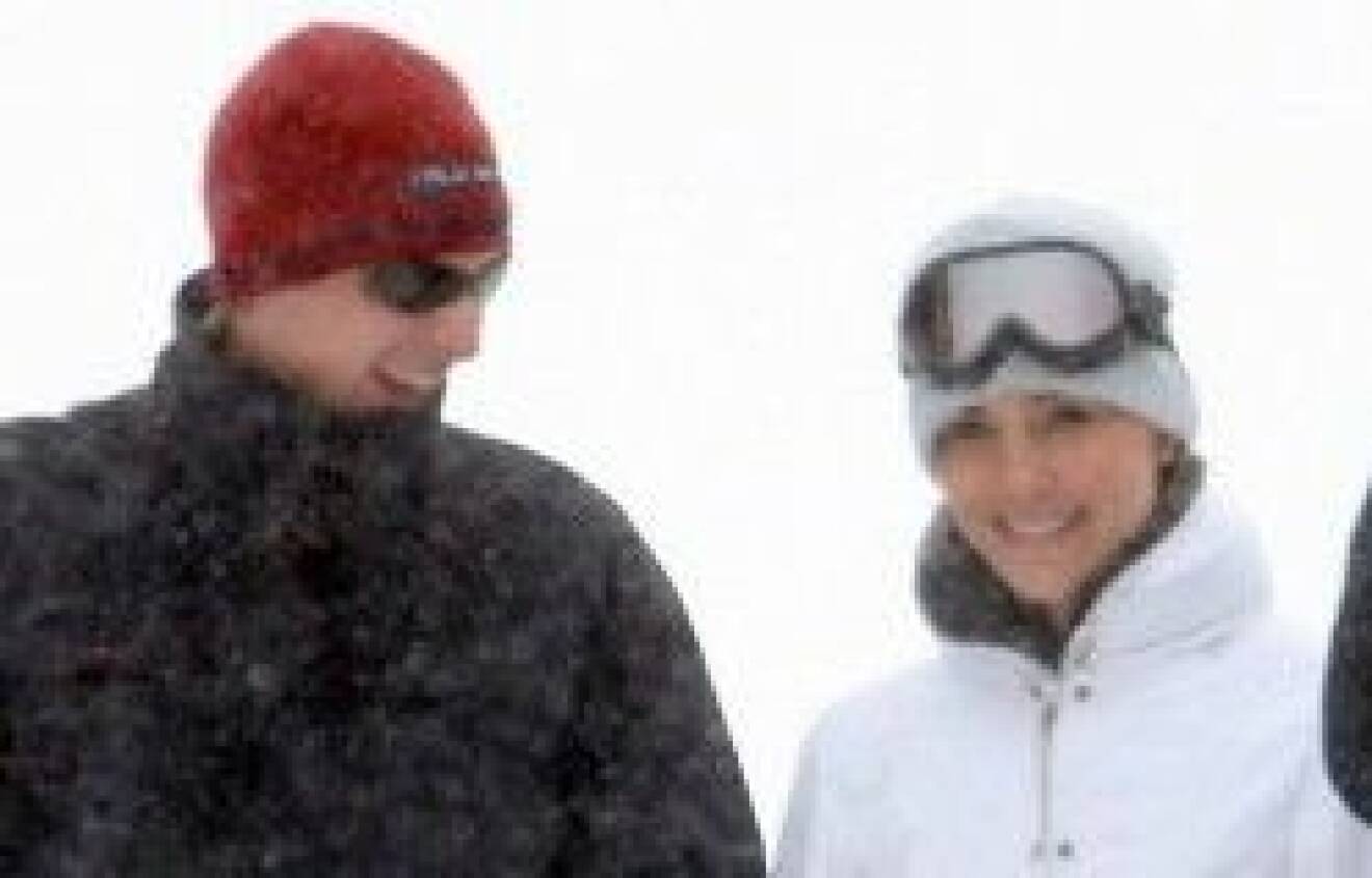 Wills och Kate älskar att åka skidor. Det är inte första gången de ses i pisterna. (Bilden är från semestern 2008.)
