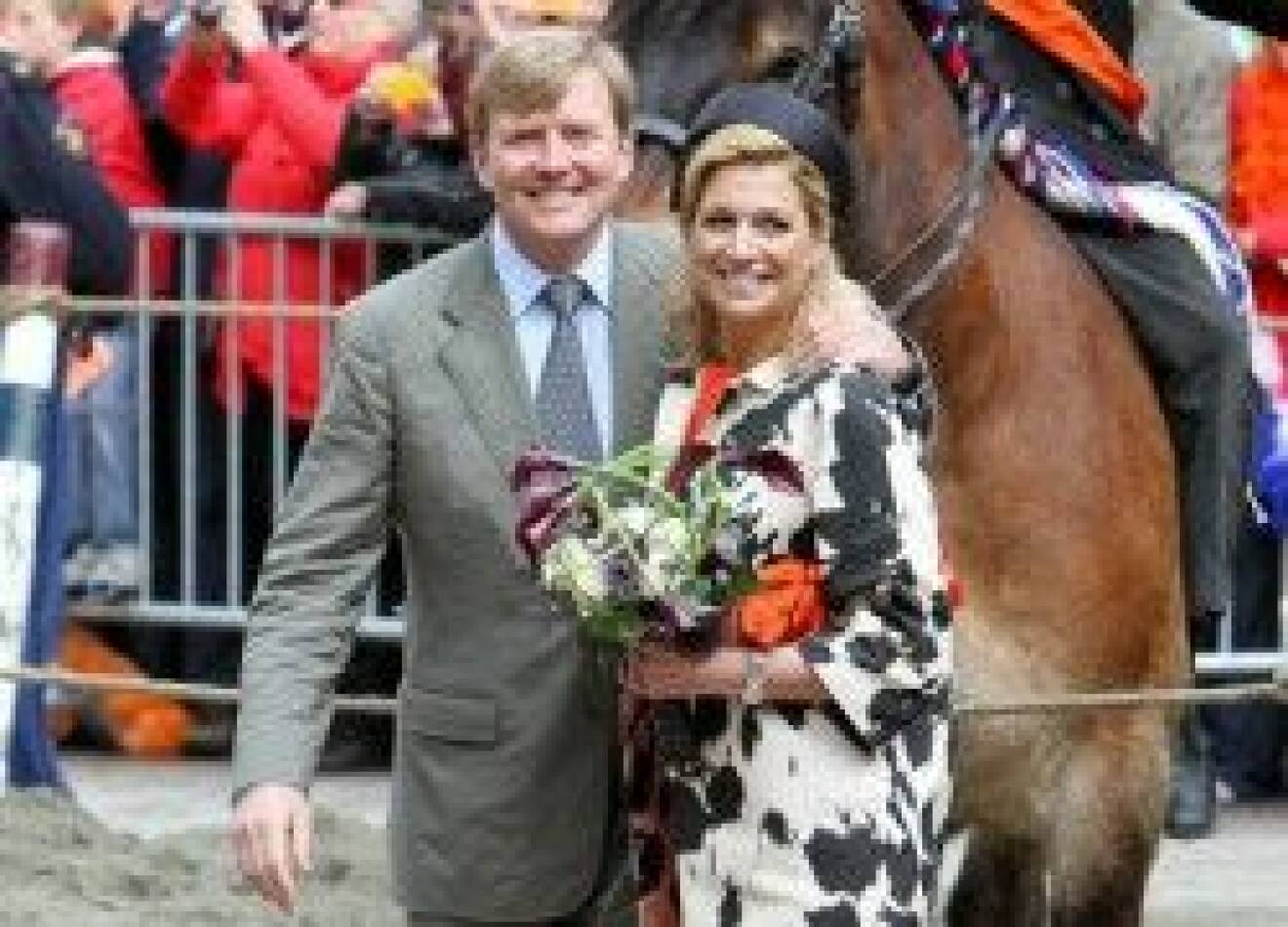 kronprinsparet Willem-Alexander och Máxima.