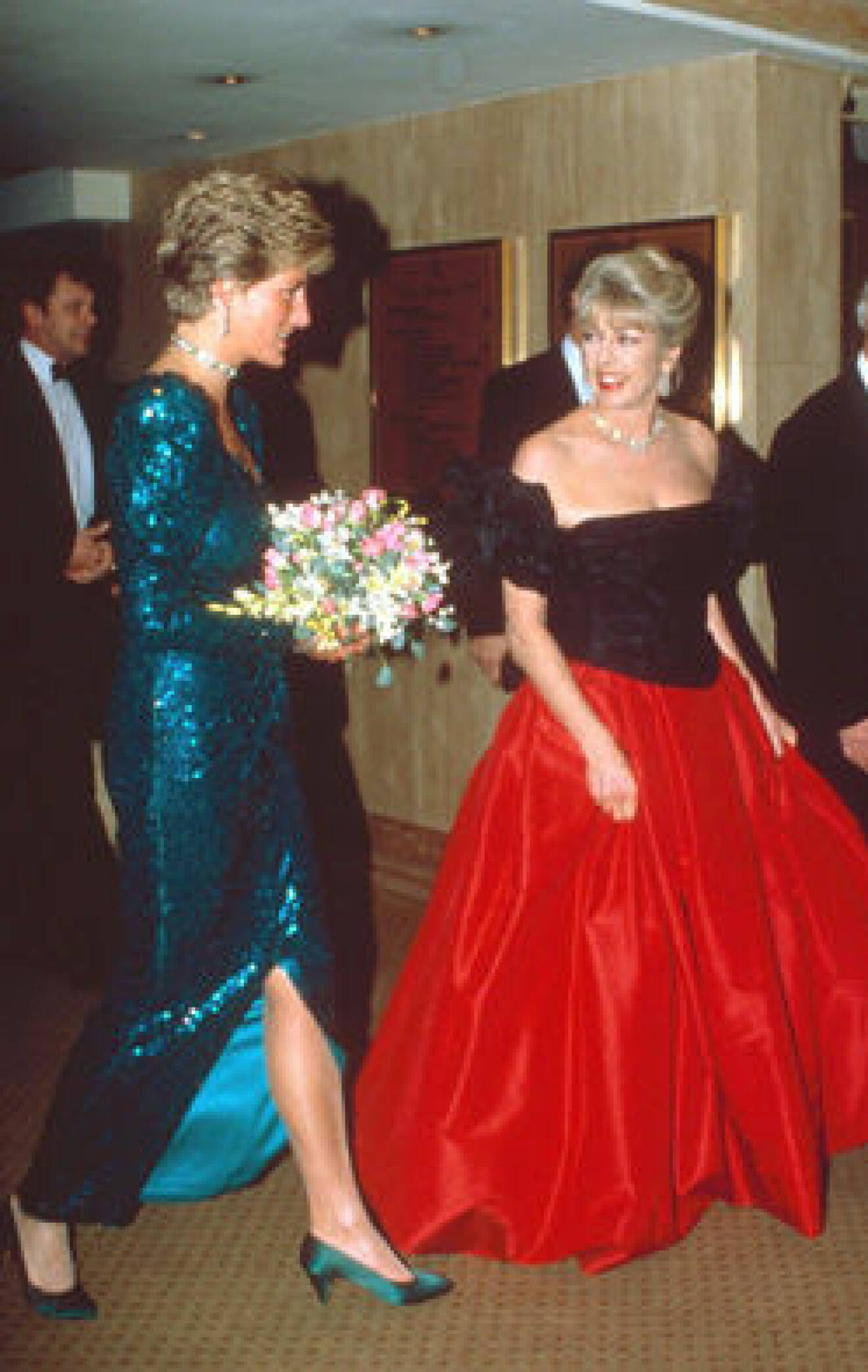 Prinsessan Diana och "Kanga" var vänner, båda gick bort 1997.
