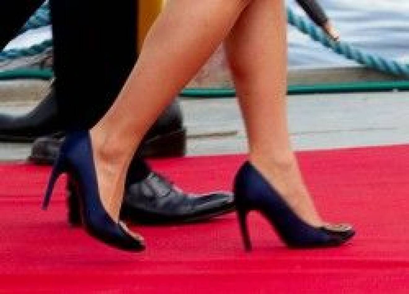 Här är Victorias eleganta skor.