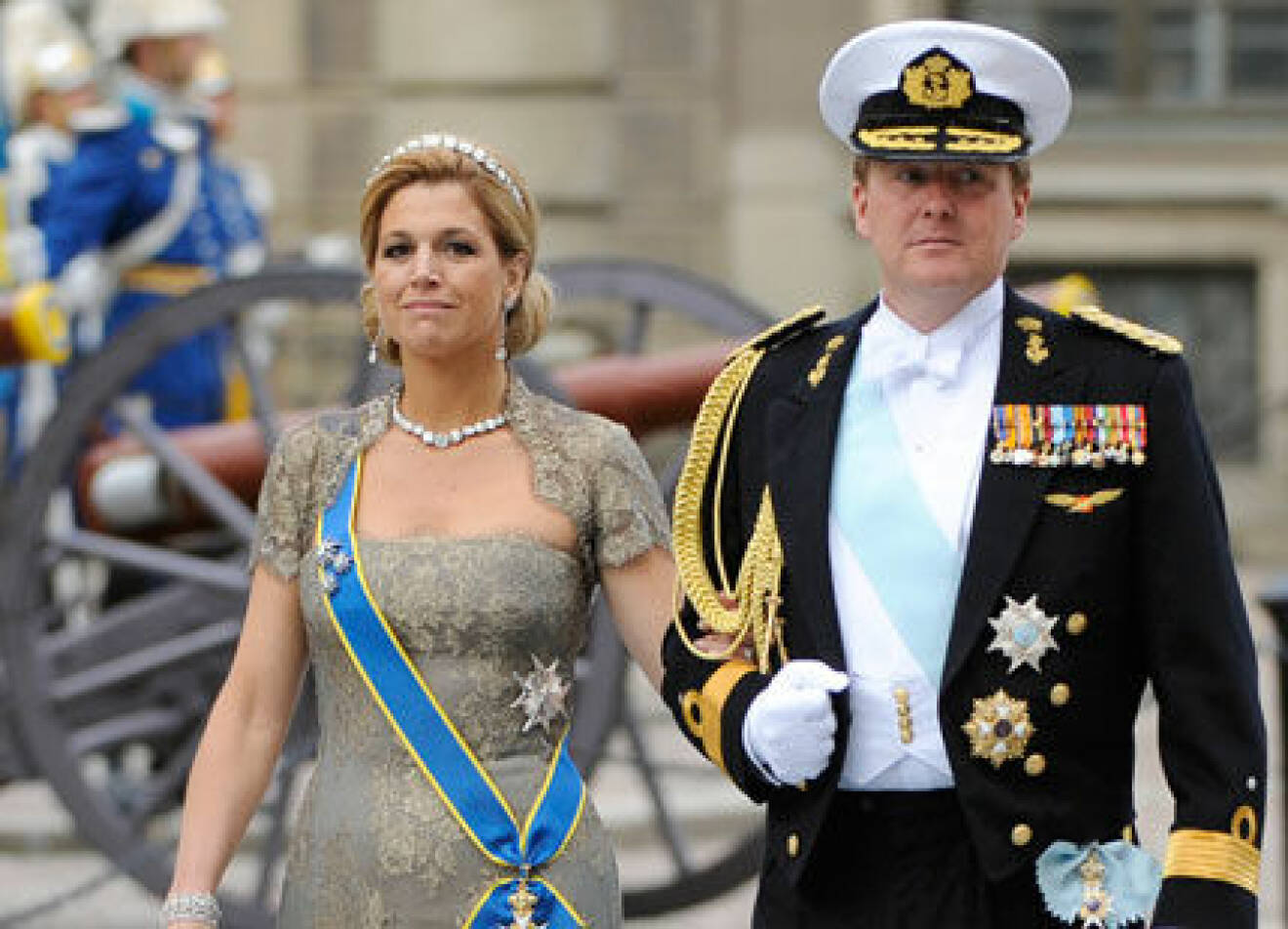 Kronprinsessan Máxima och Willem-Alexander.