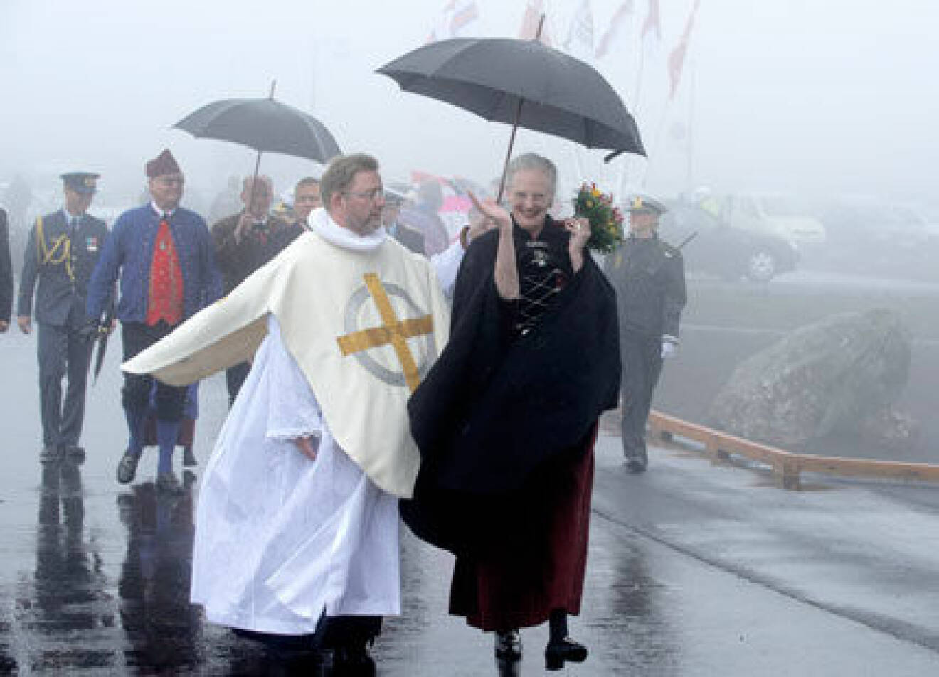 Drottning Margrethe besöker Färöarna.