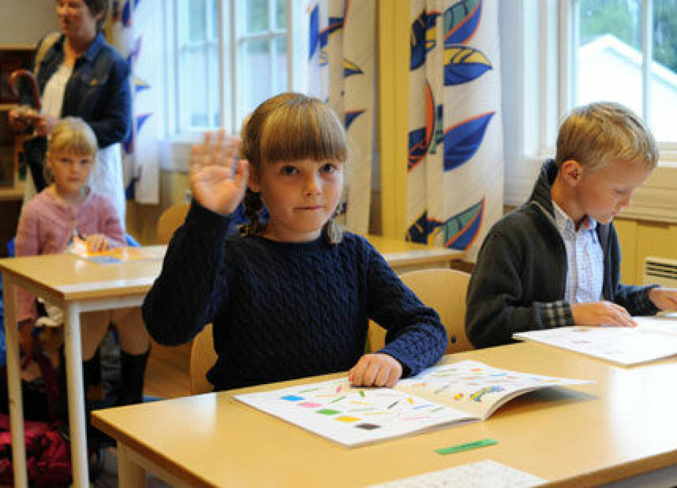Prinsessan Ingrid Alexandra har börjat skolan.