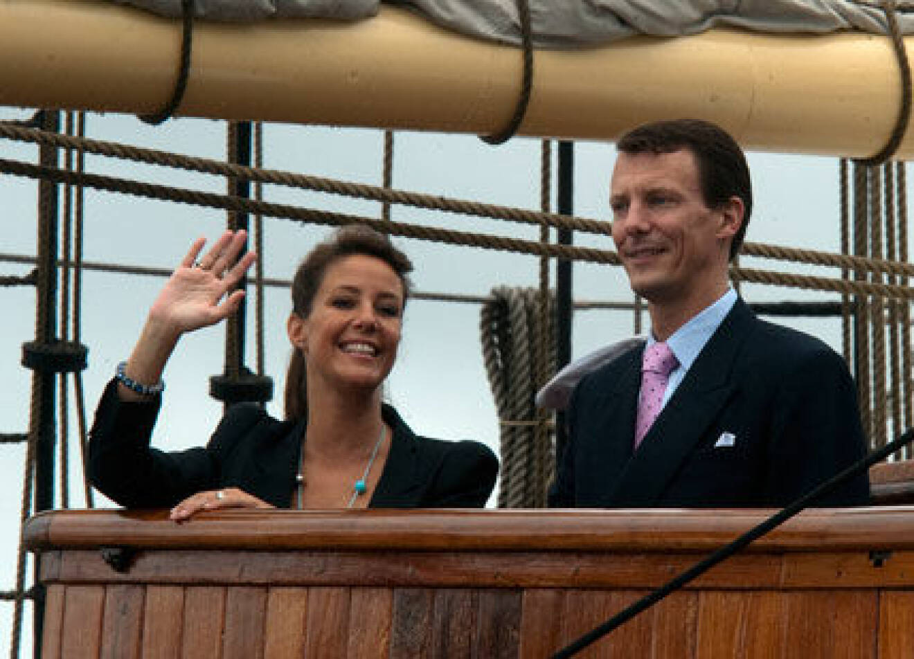 Prinsessan Marie och prins Joachim.
