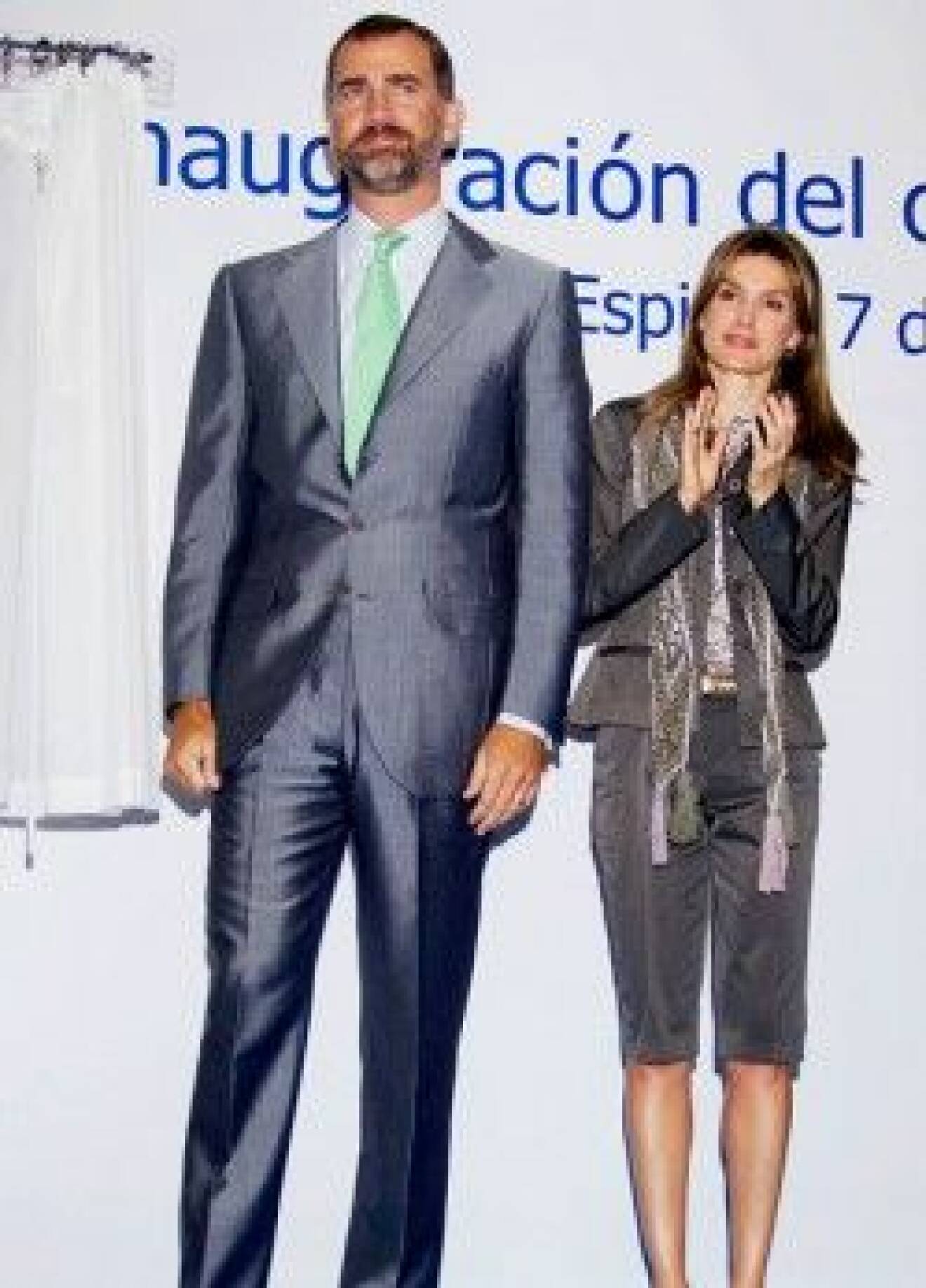 Kronprins Felipe och kronprinsessan Letizia.