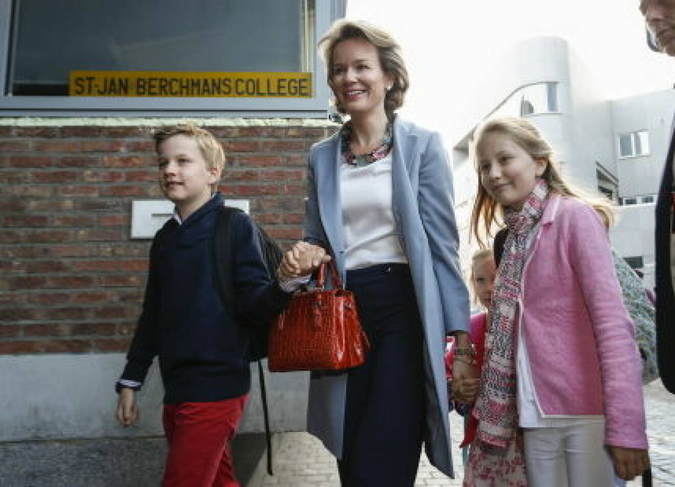 BELGIUM BRUSSELS SINT-JAN-BERCHMANSCOLLEGE SCHOOL FIRST DAY